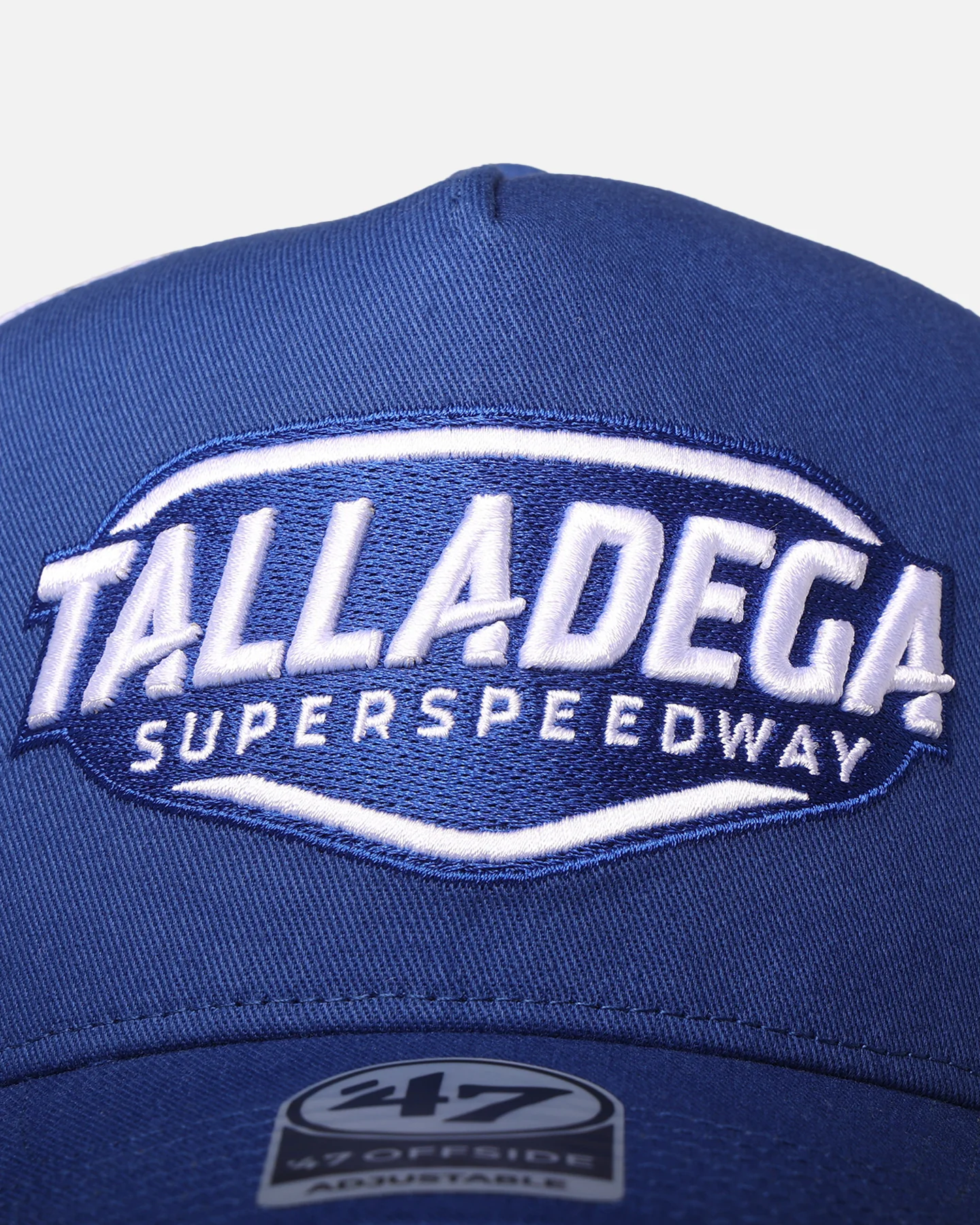 47 Brand Talladega Superspeedway 47 Offside DT Trucker Snapback Royal/White - Image 5