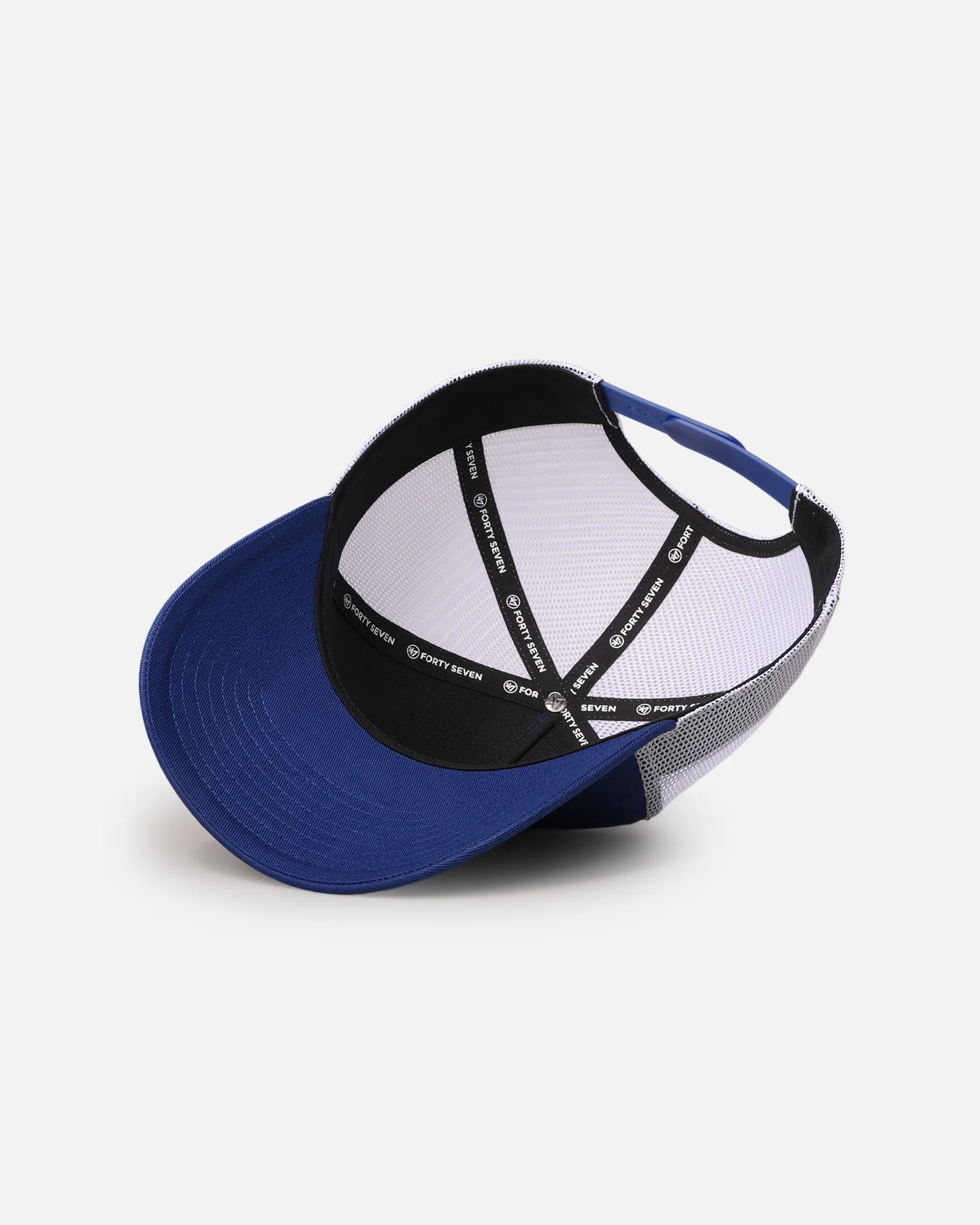 47 Brand Talladega Superspeedway 47 Offside DT Trucker Snapback Royal/White - Image 6
