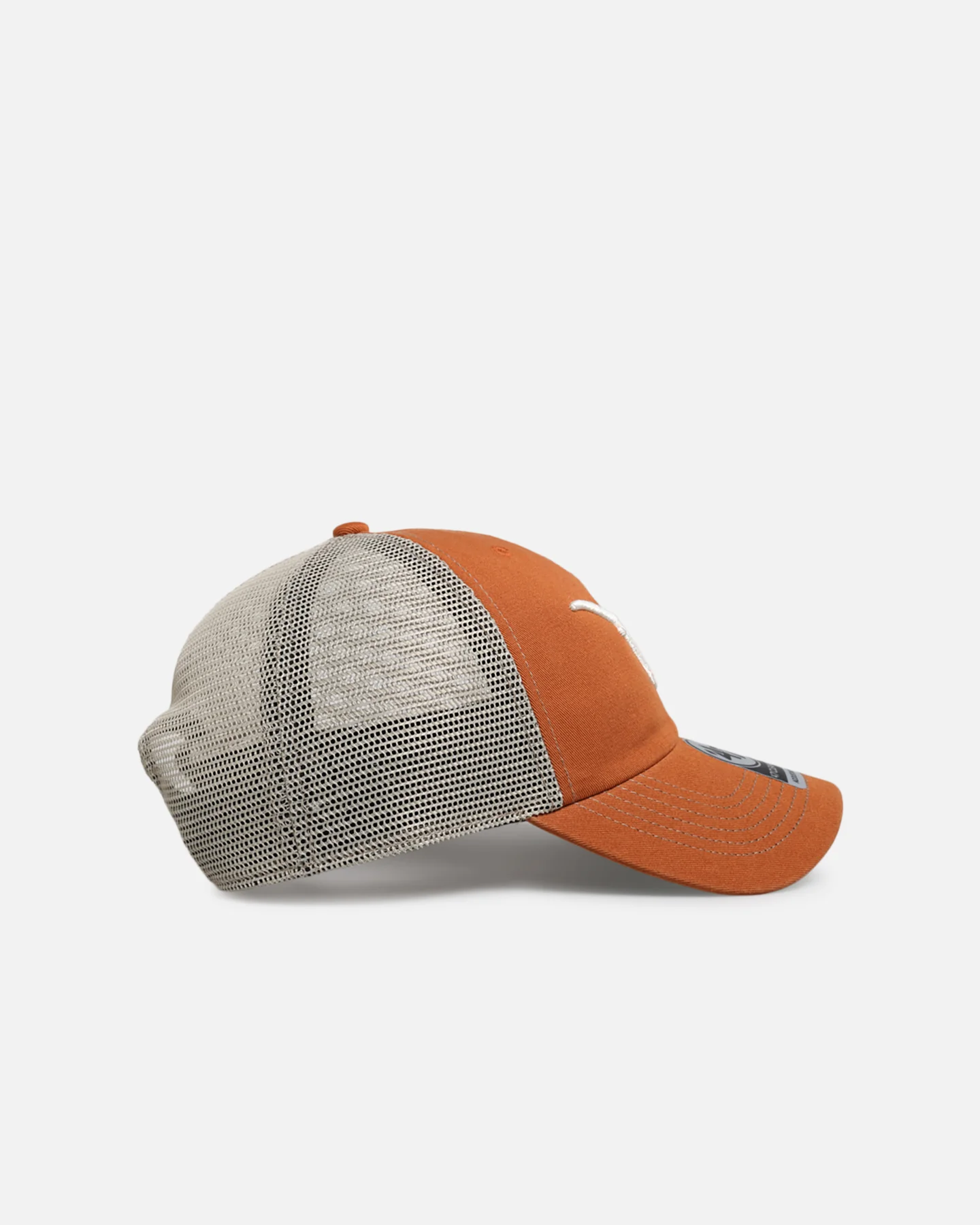 47 Brand Texas Longhorms 'Trawler' '47 Clean Up Trucker Snapback Orange - Image 3