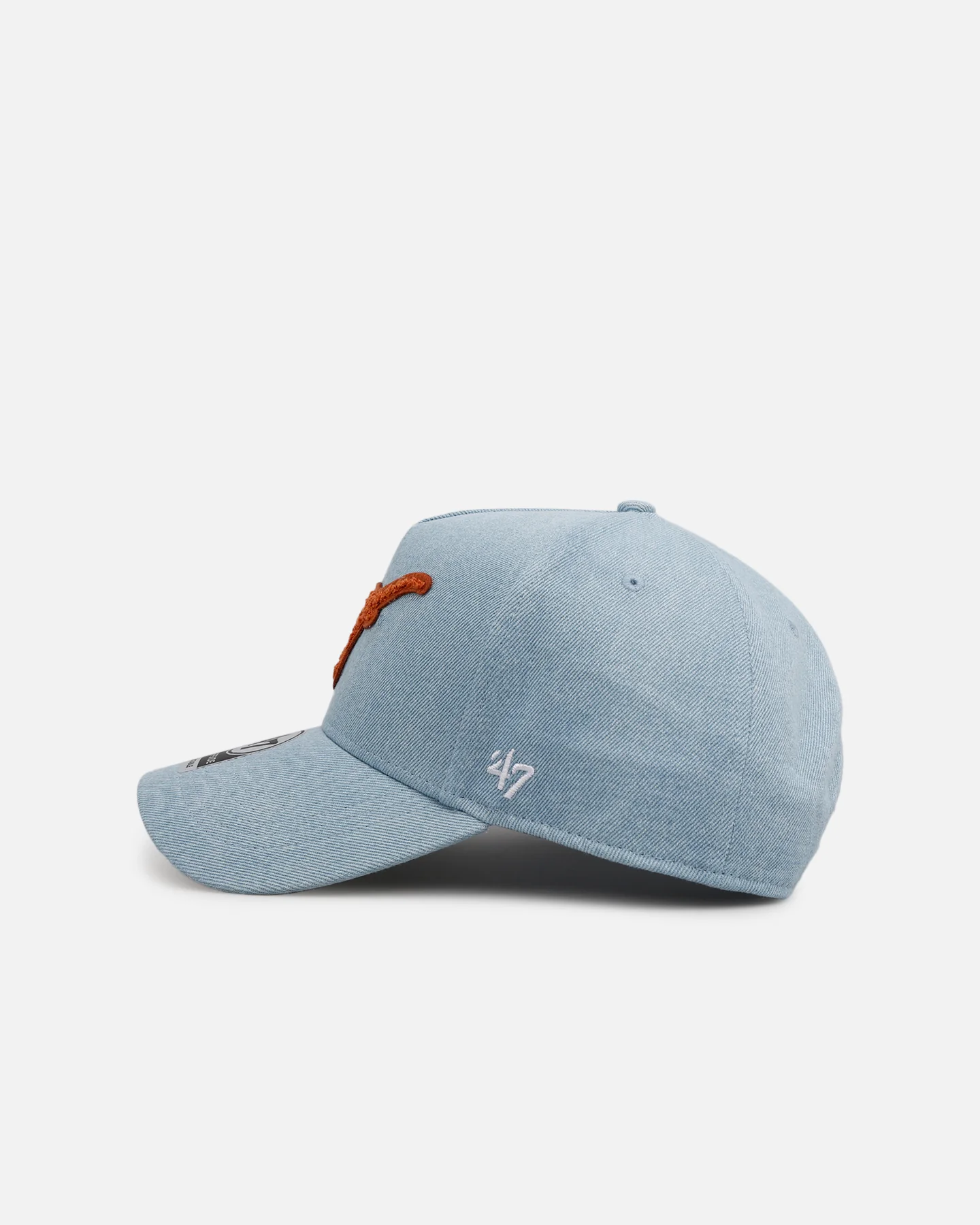 47 Brand Texas Longhorns 'Denim Chenille' 47 Offside Snapback Denim - Image 4