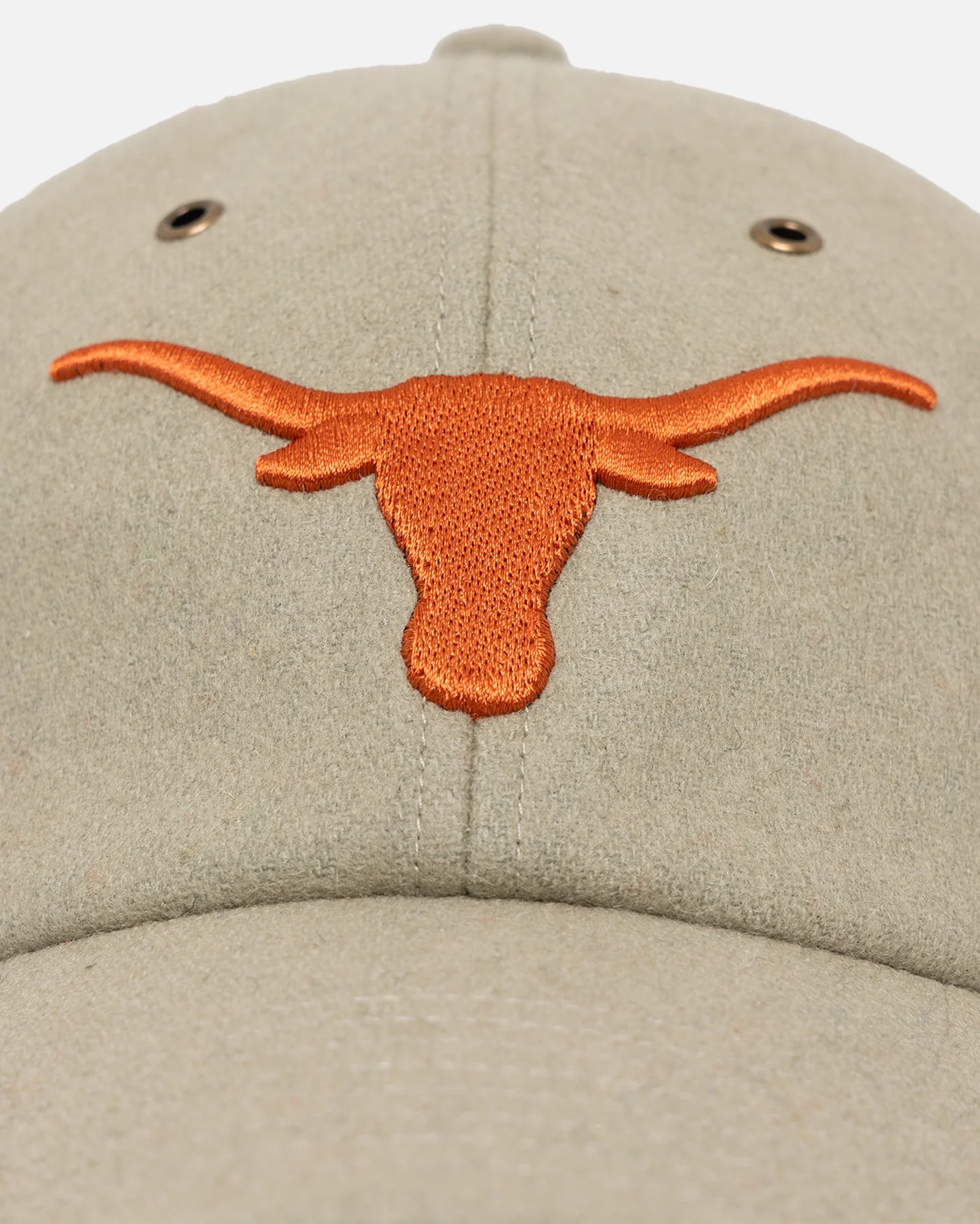 47 Brand Texas Longhorns Wooly Clean Up Strapback Bone - Image 5