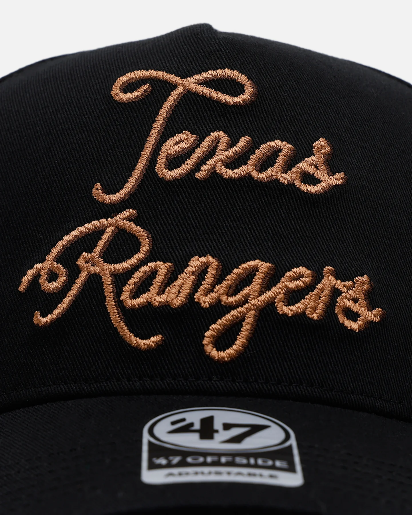 47 Brand Texas Rangers 'Round Em Up' '47 Offside Snapback Black - Image 5