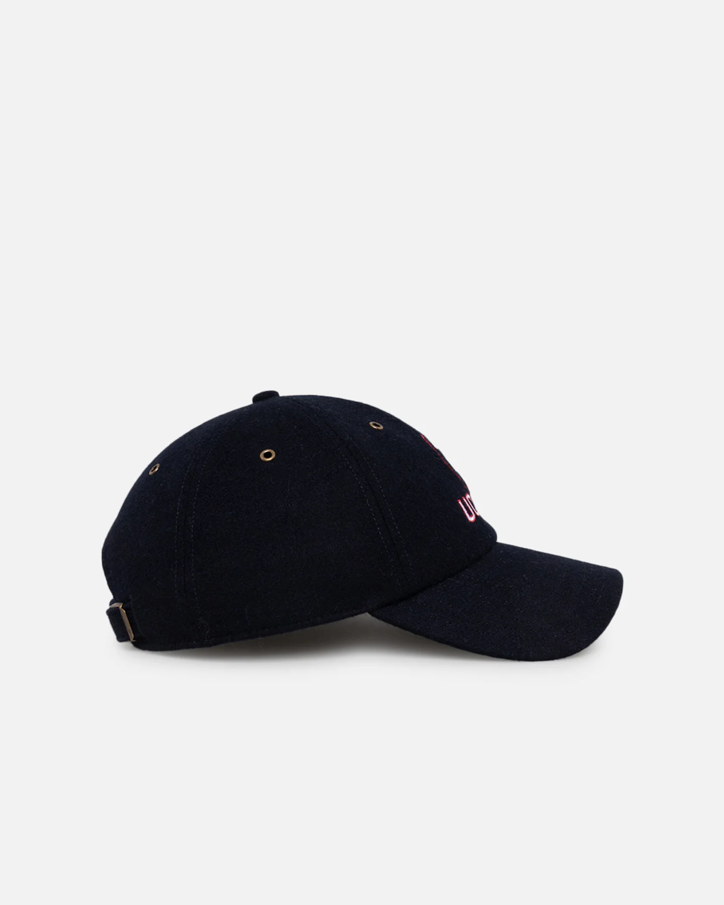 47 Brand UConn Huskies Wooly Clean Up Strapback Navy - Image 4