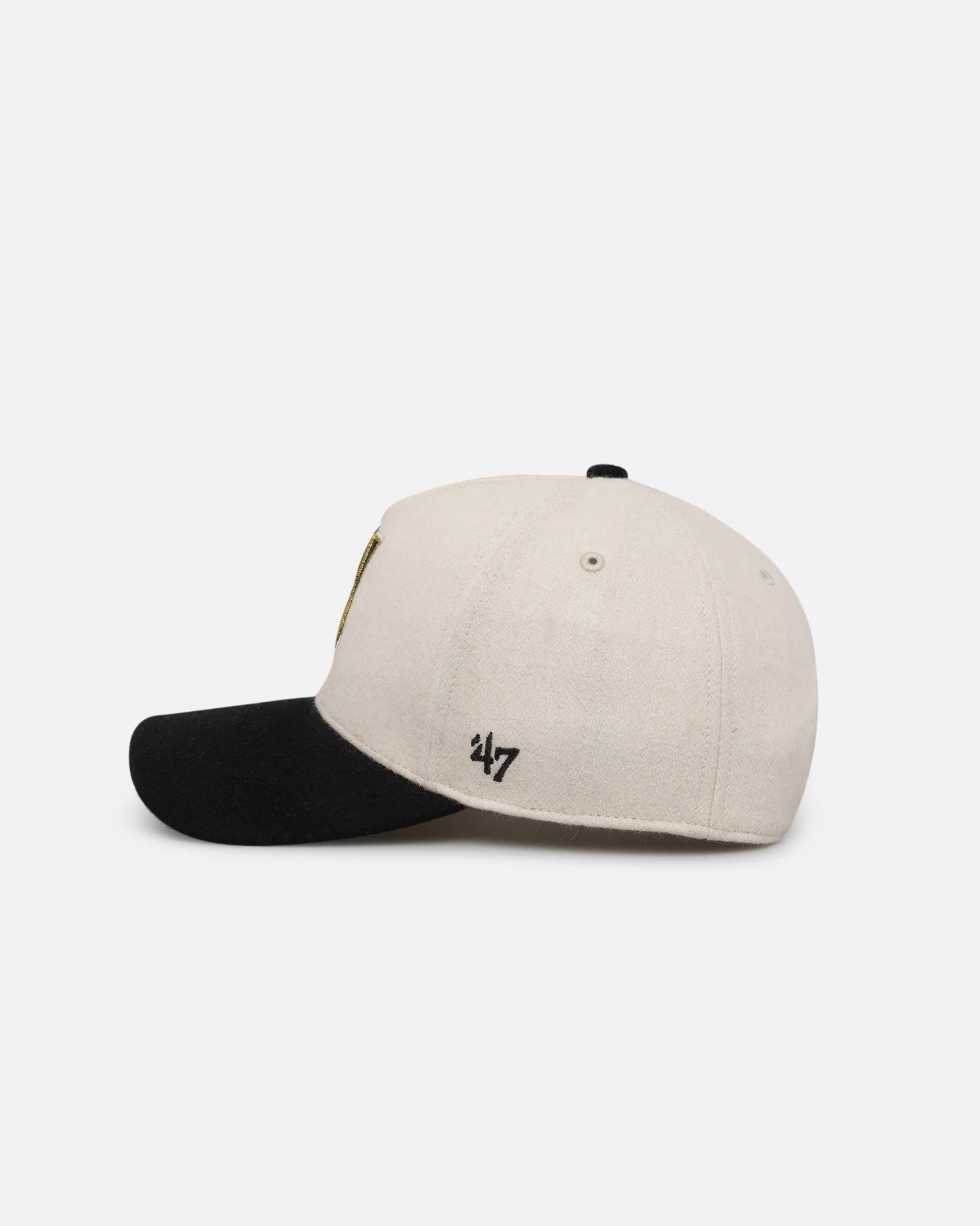 47 Brand Vegas Golden Knights Wooly Sure Shot Offside DT Snapback Natural/Black - Image 4