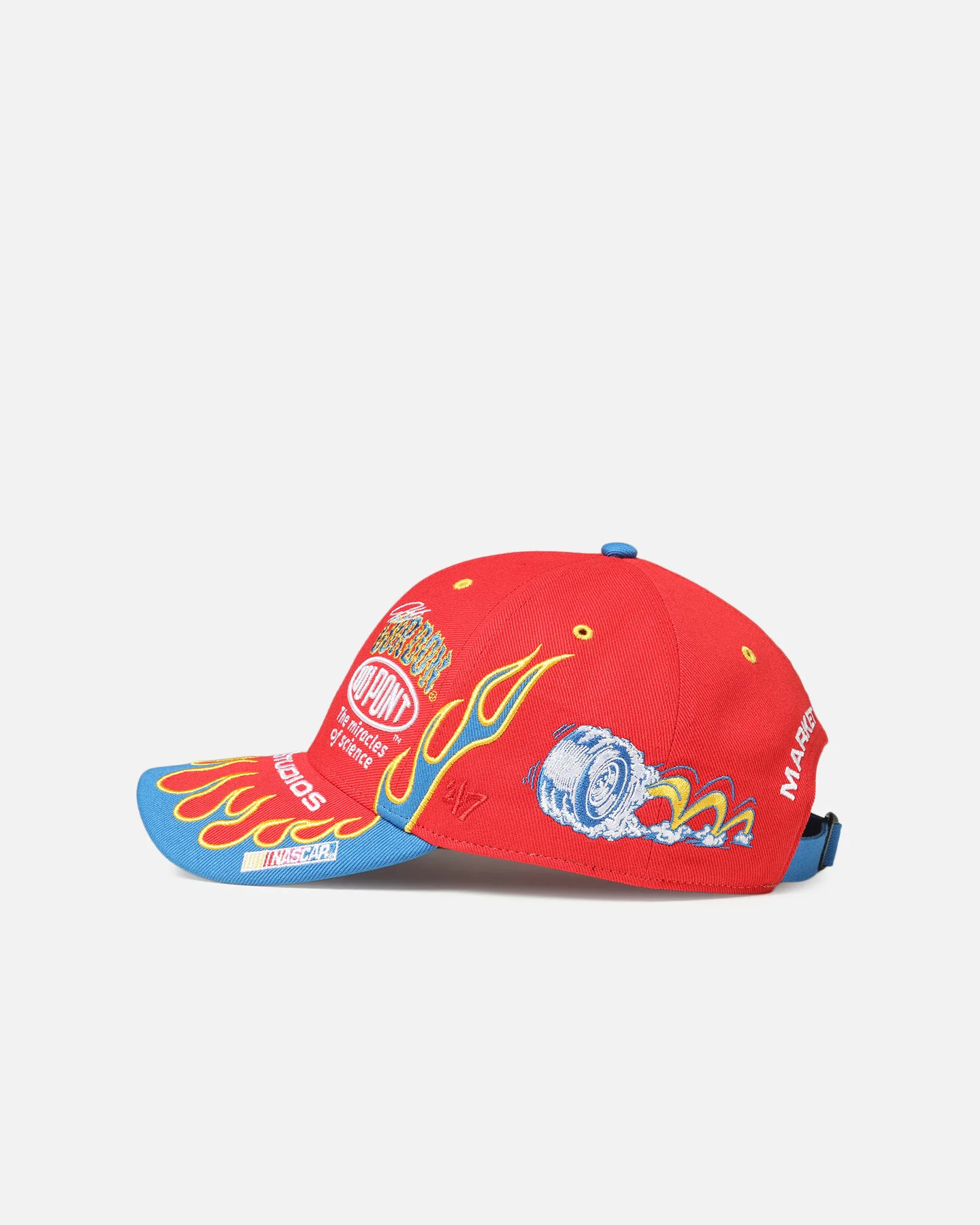 47 Brand X Market Studios 'Flames' 47 MVP Strapback Torch Red - Image 4