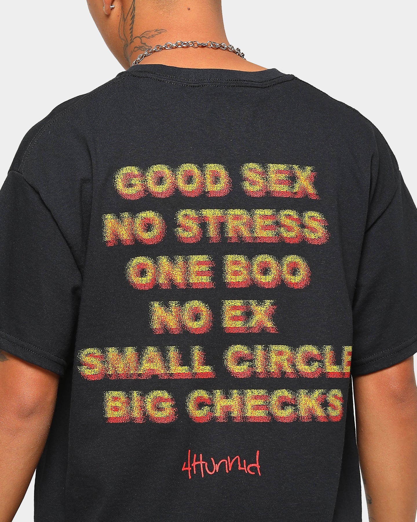 4HUNNID Good Sex Tee Black - Image 5