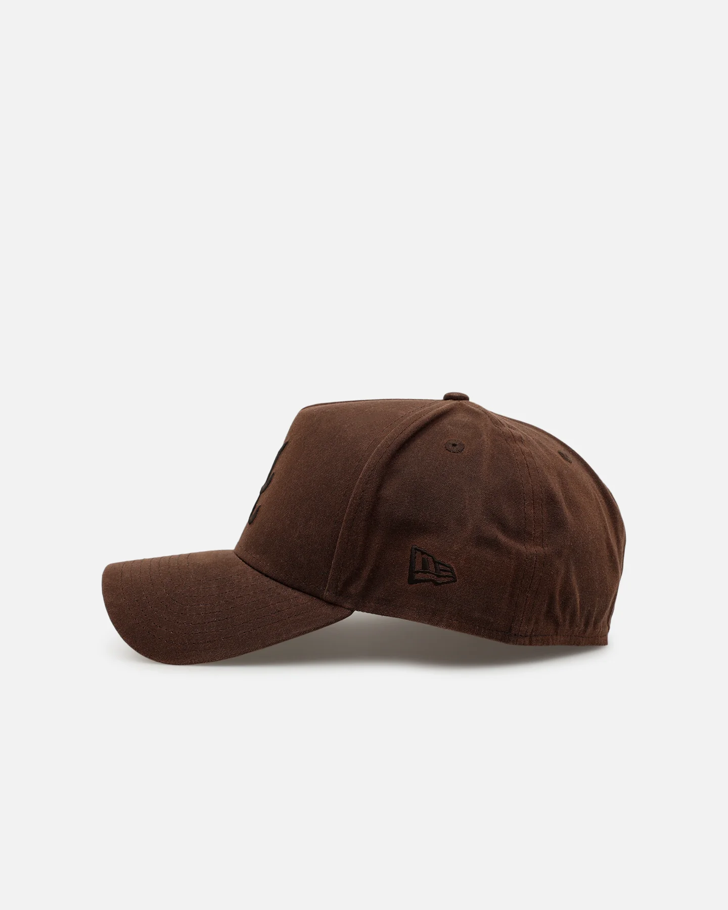 New Era Atlanta Braves 'Waxed Canvas QS' 59FORTY A-Frame Fitted Brown - Image 4