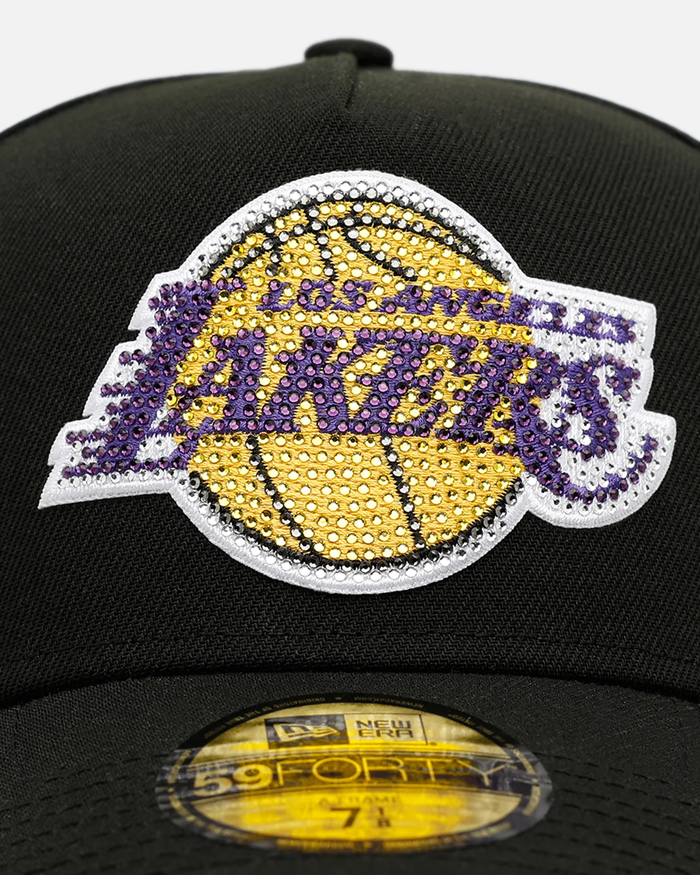 New Era Los Angeles Lakers 'NBA Draft 2026' 59FORTY A-Frame Fitted Black - Image 4