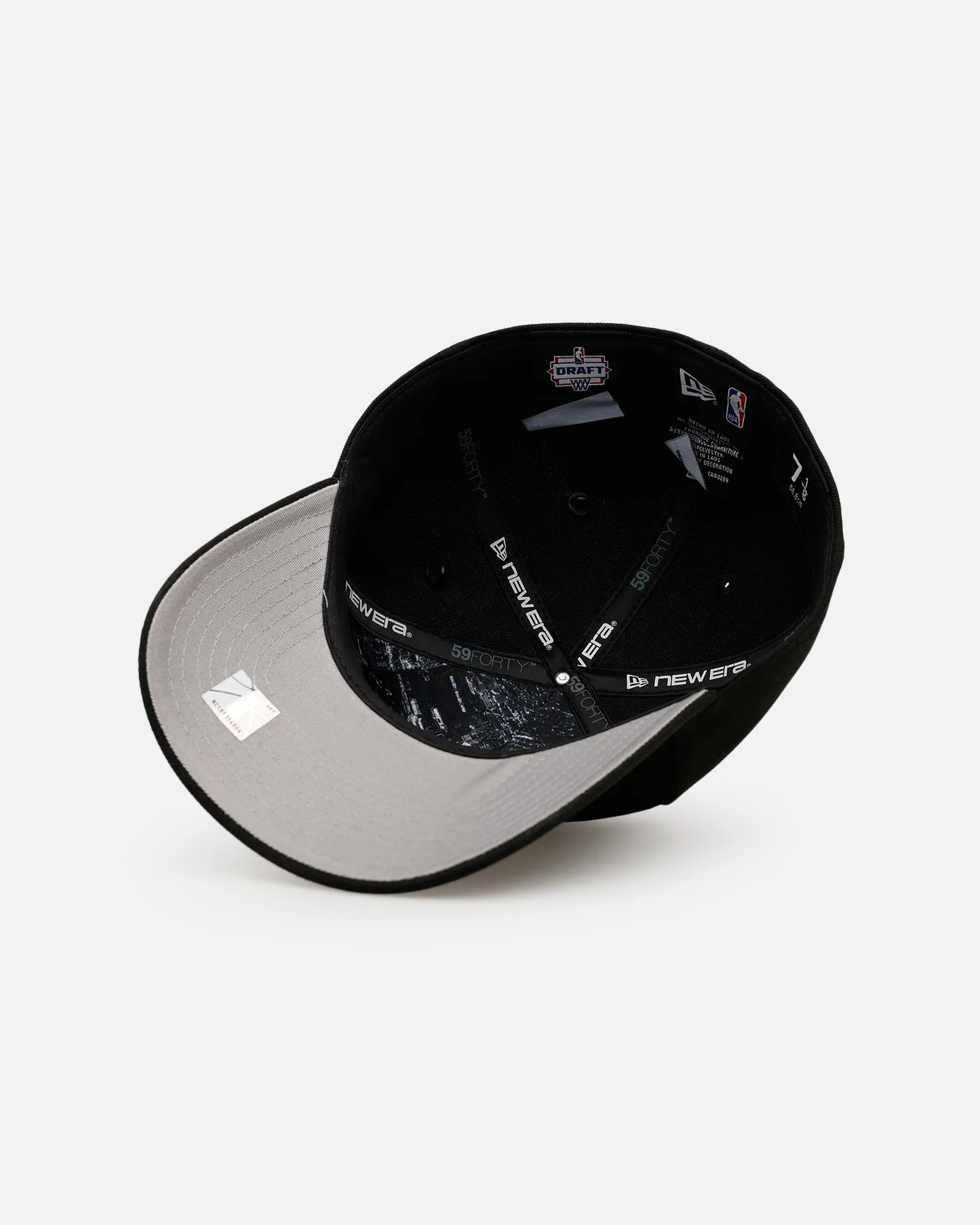 New Era Los Angeles Lakers 'NBA Draft 2026' 59FORTY A-Frame Fitted Black - Image 5