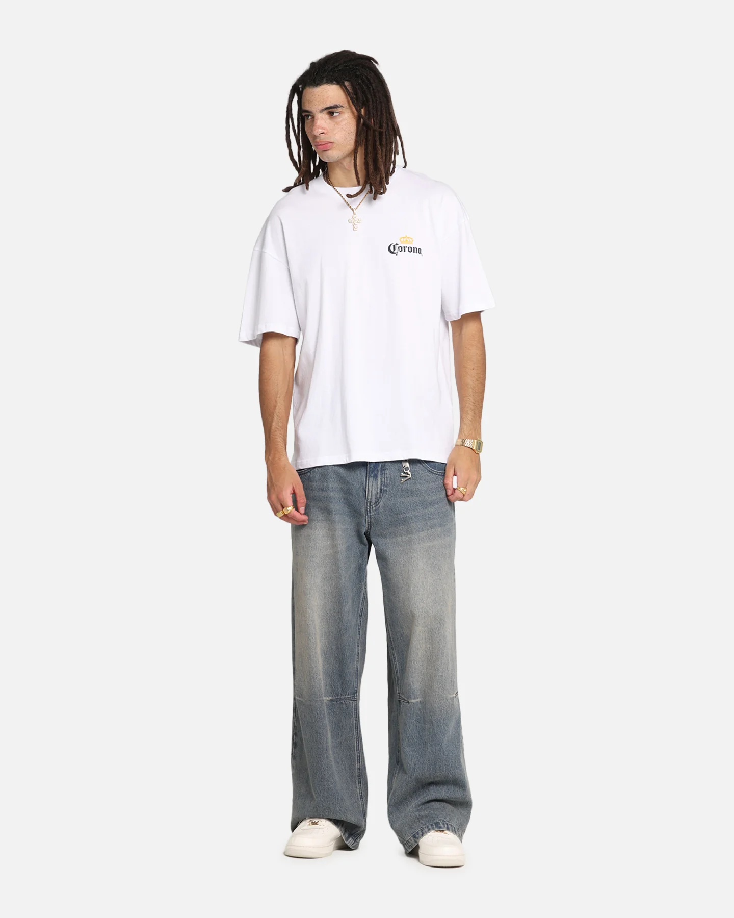 73Studio Corona T-Shirt White - Image 4