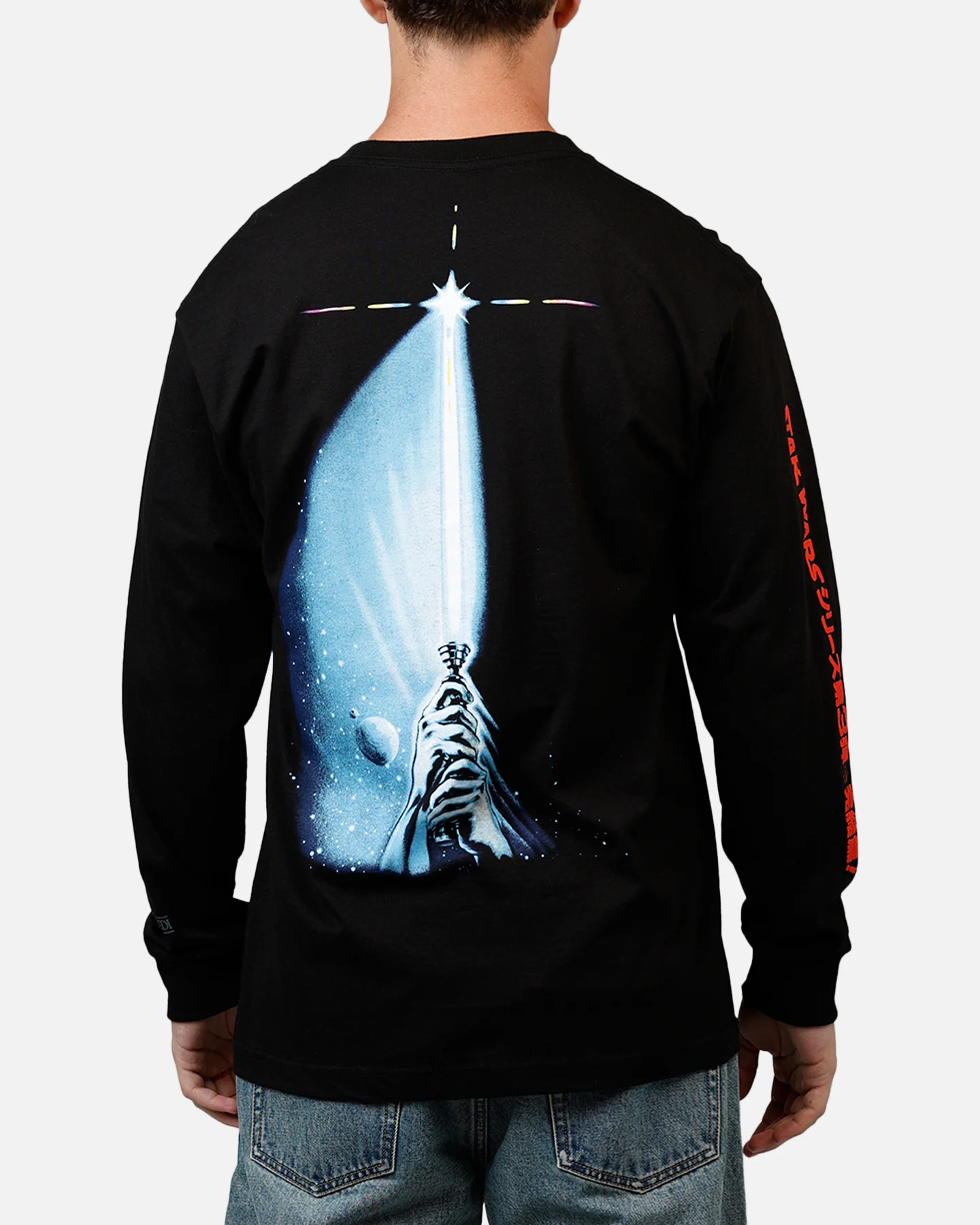 73Studio Star Wars Japan '05 Return Of The Jedi Long Sleeve T-Shirt Black - Image 2