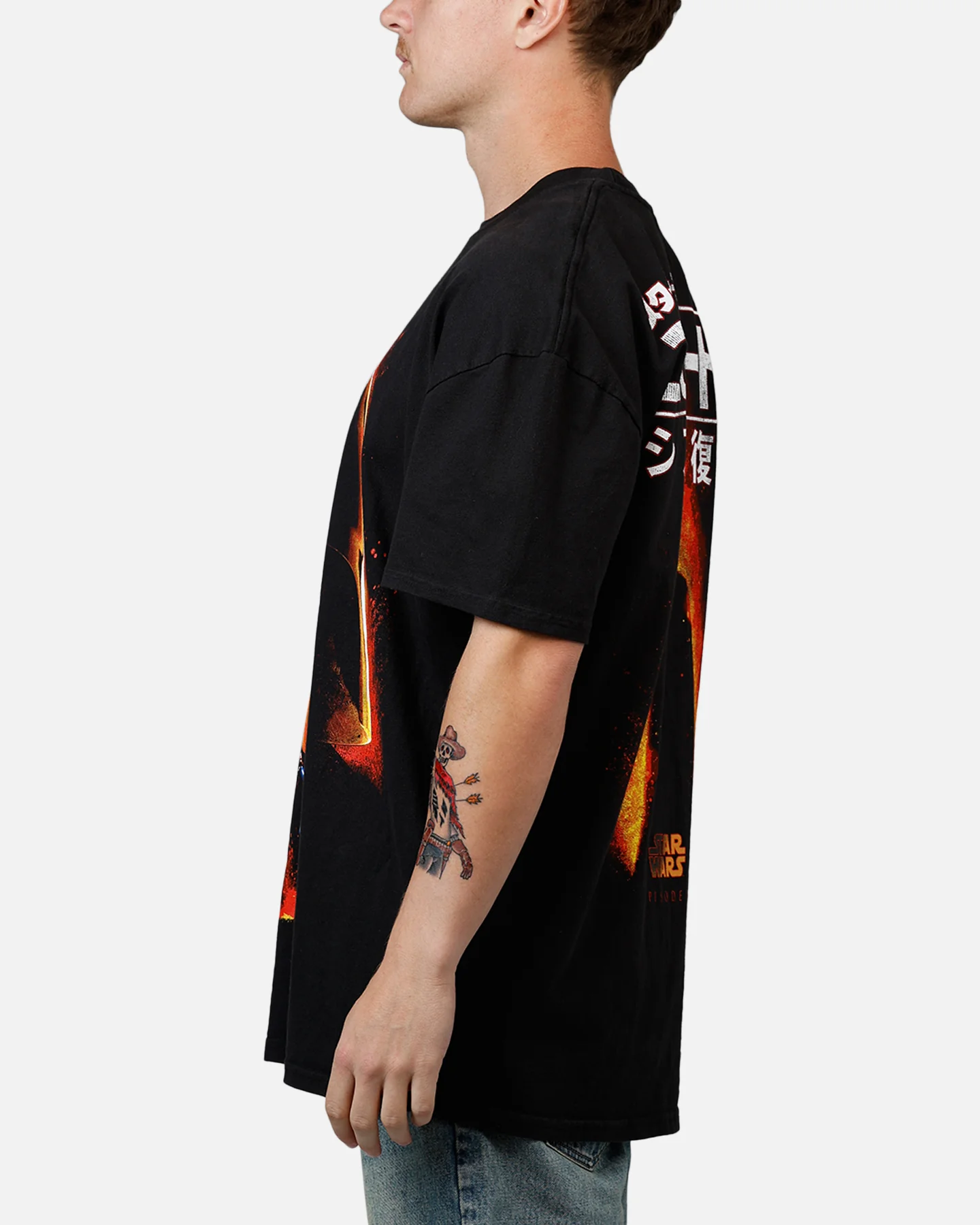 73Studio Star Wars Japan '05 Revenge Of The Sith T-Shirt Black - Image 5