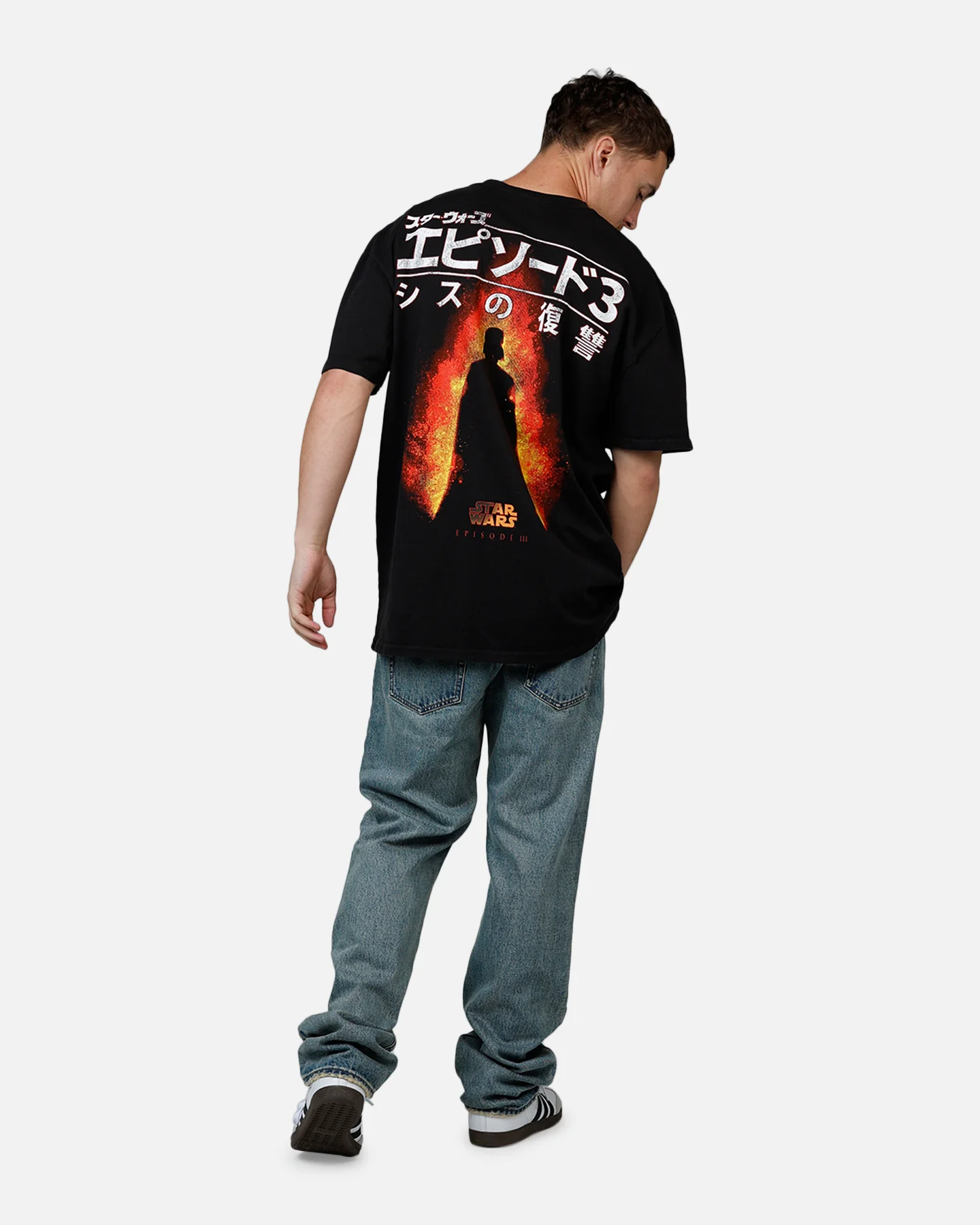 73Studio Star Wars Japan '05 Revenge Of The Sith T-Shirt Black - Image 6