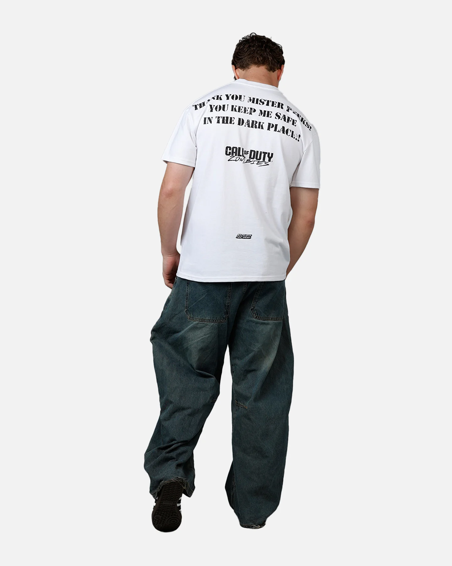 73 Studio X Call Of Duty Mister Peeks Zombies T-Shirt White - Image 6