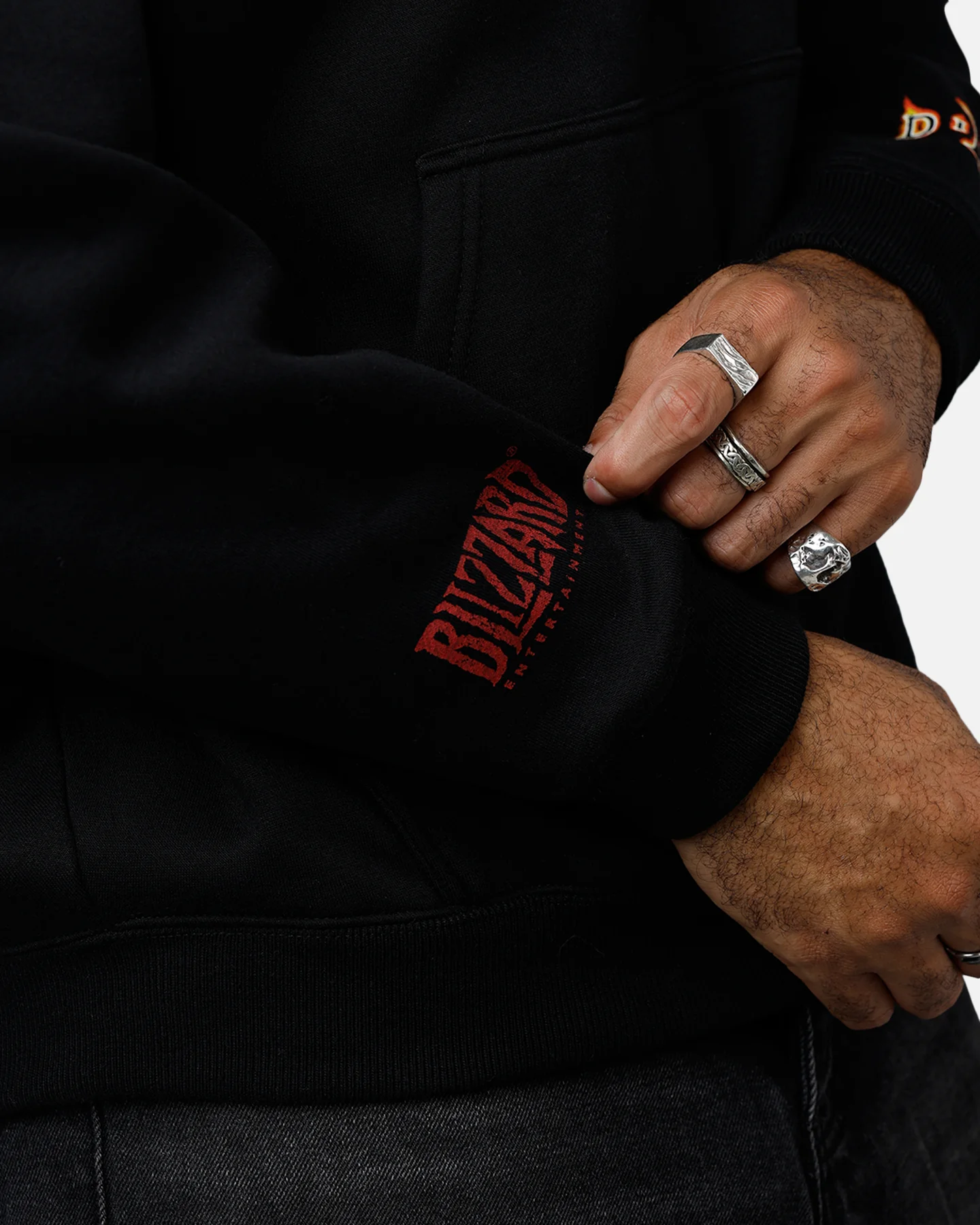 73Studio X Diablo II Halloween Premium Hoodie Black - Image 8