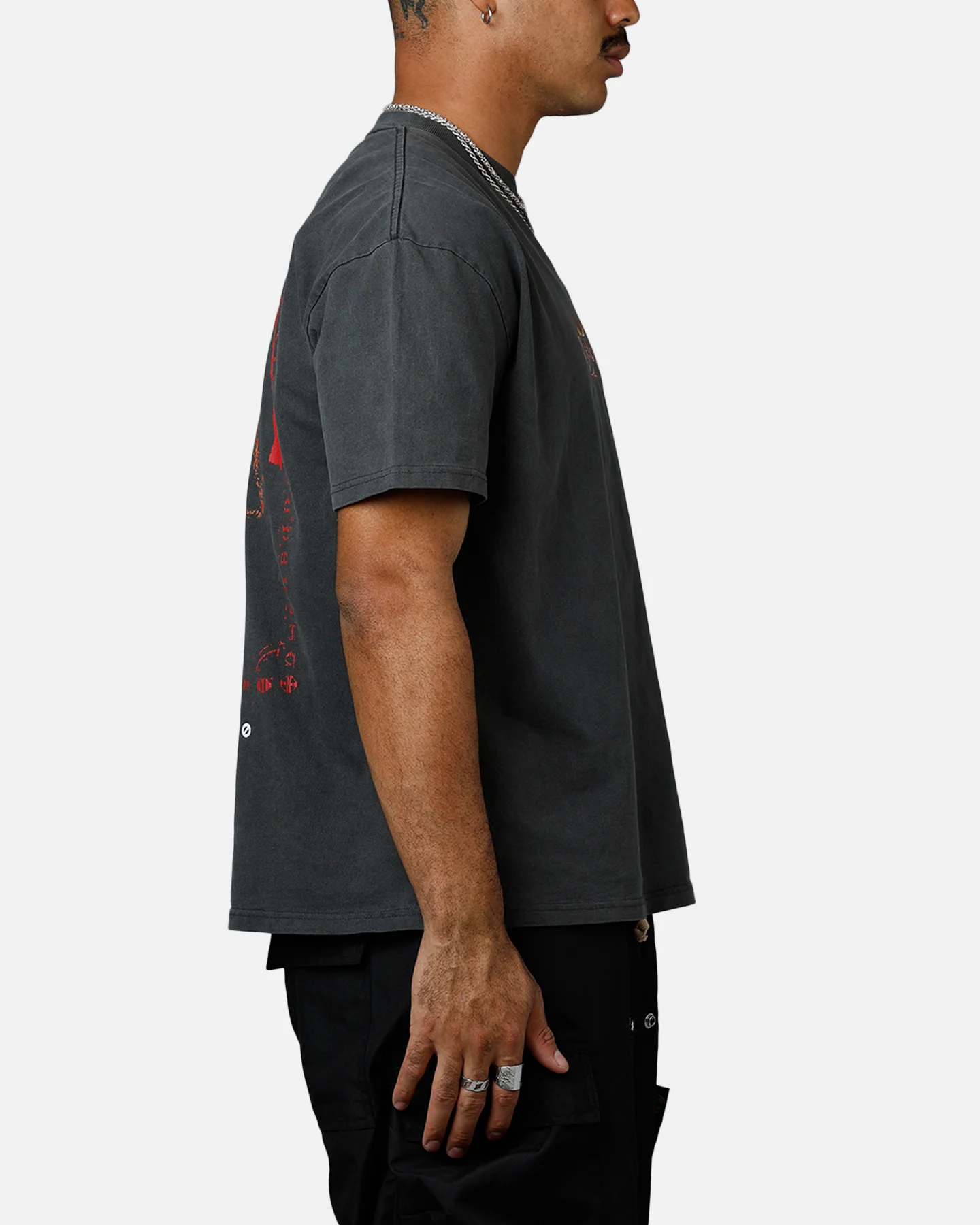 73Studio X Diablo II Halloween Summer 2000 T-Shirt Black Wash - Image 4