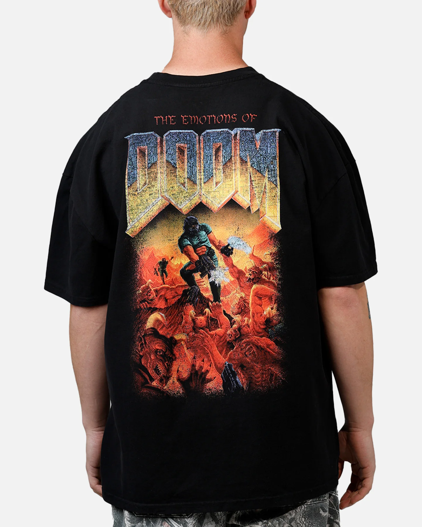 73Studio X DOOM Today I Feel T-Shirt Black - Image 2