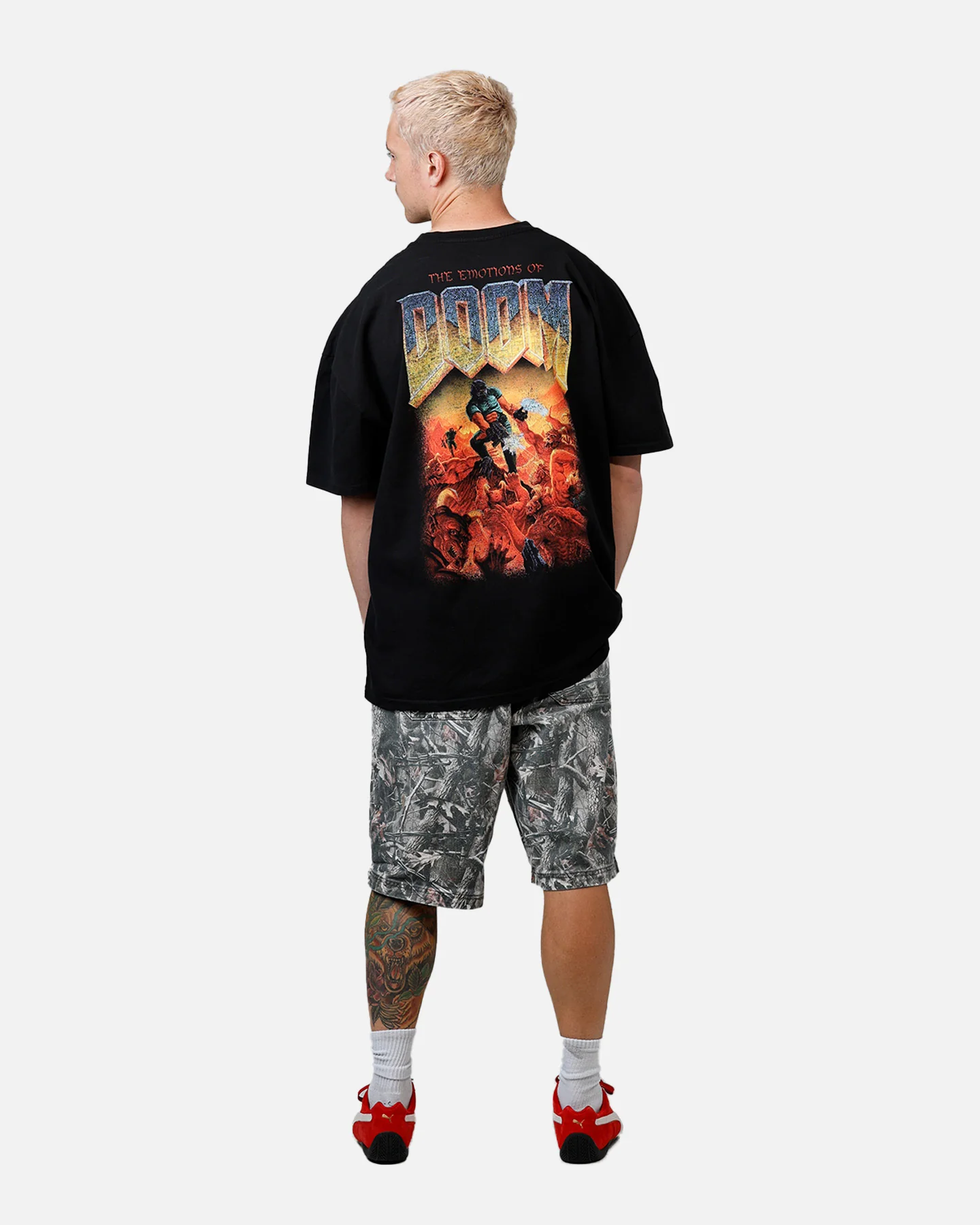 73Studio X DOOM Today I Feel T-Shirt Black - Image 6