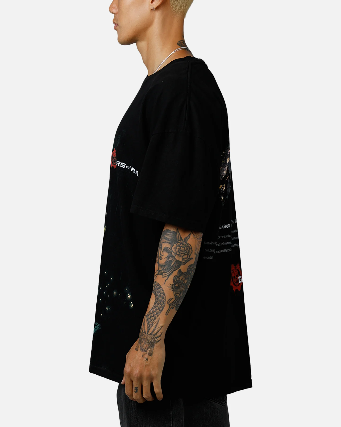 73Studio X Gears Of War '06 Mad World T-Shirt Black - Image 5
