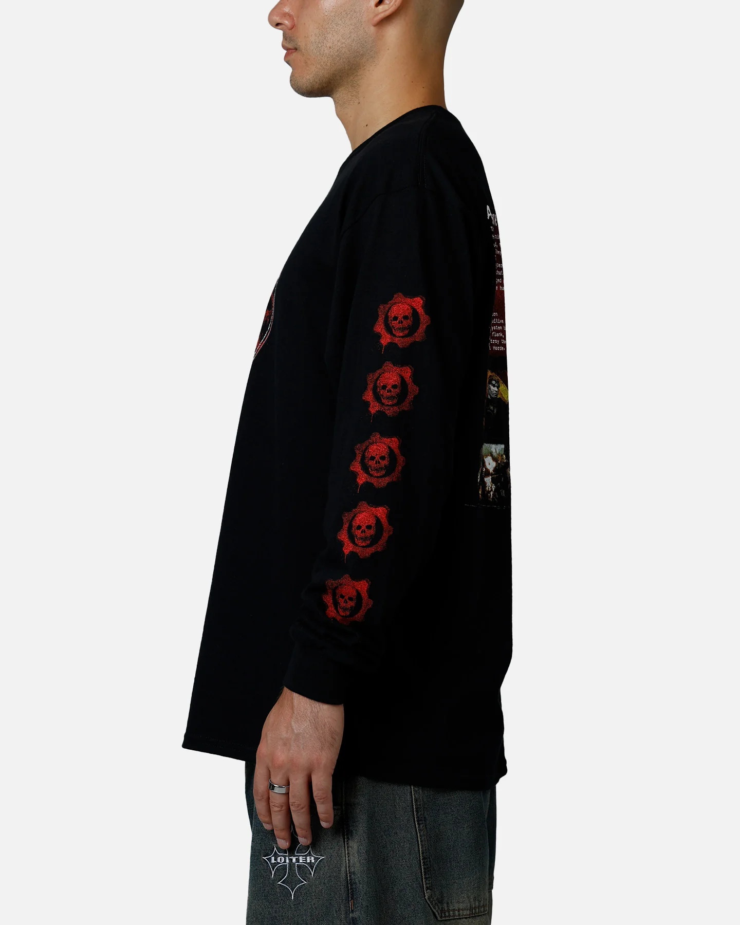 73Studio X Gears Of War Gears Of Wear Long Sleeve T-Shirt Black - Image 5