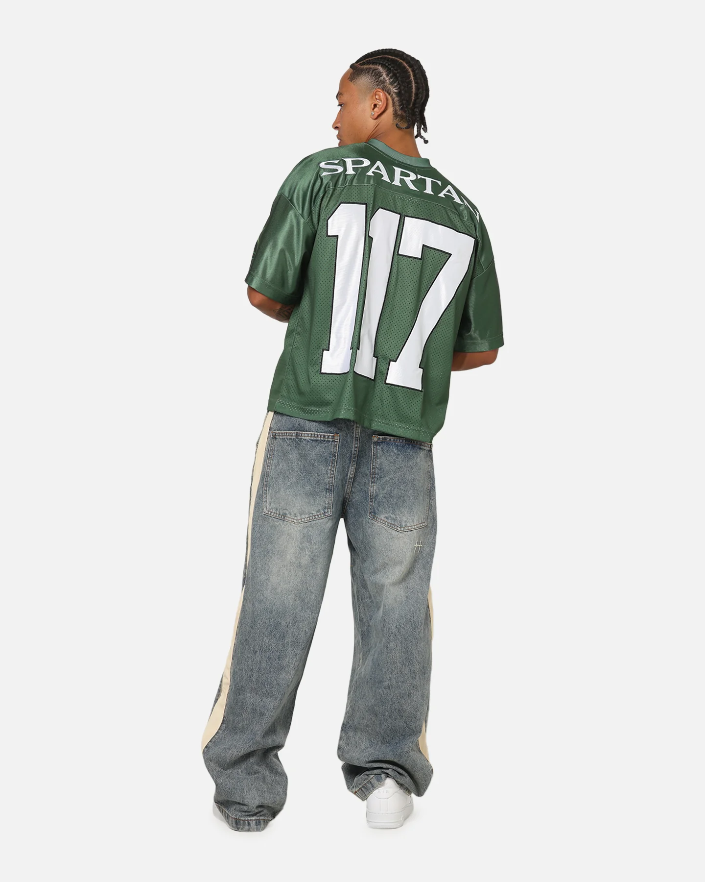 73Studio X Halo 2 Spartan 117 Football Jersey Forest Green - Image 4