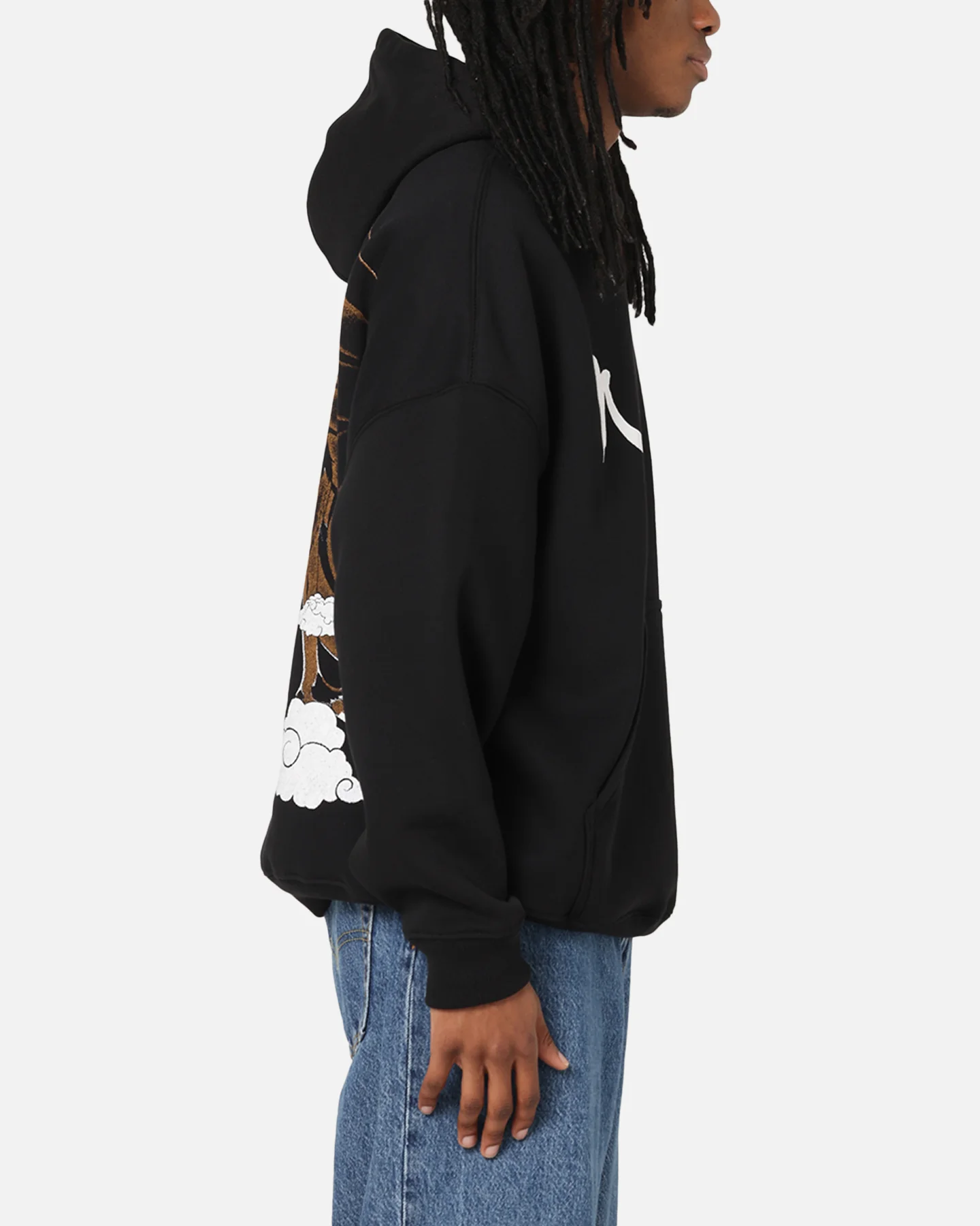 73Studio X Naruto Shippuden Kurama Premium Hoodie Black - Image 5
