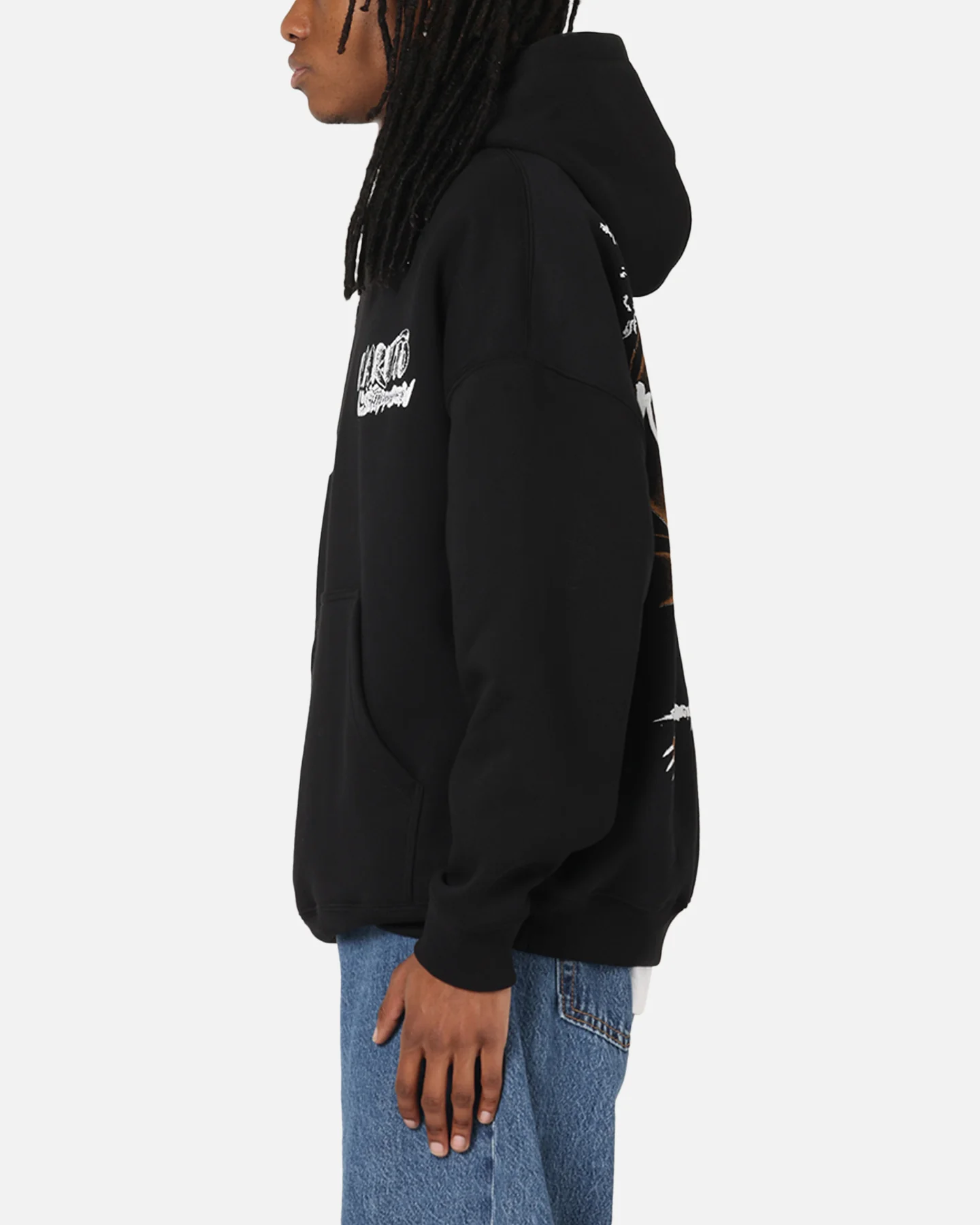 73Studio X Naruto Shippuden Kurama Premium Hoodie Black - Image 6