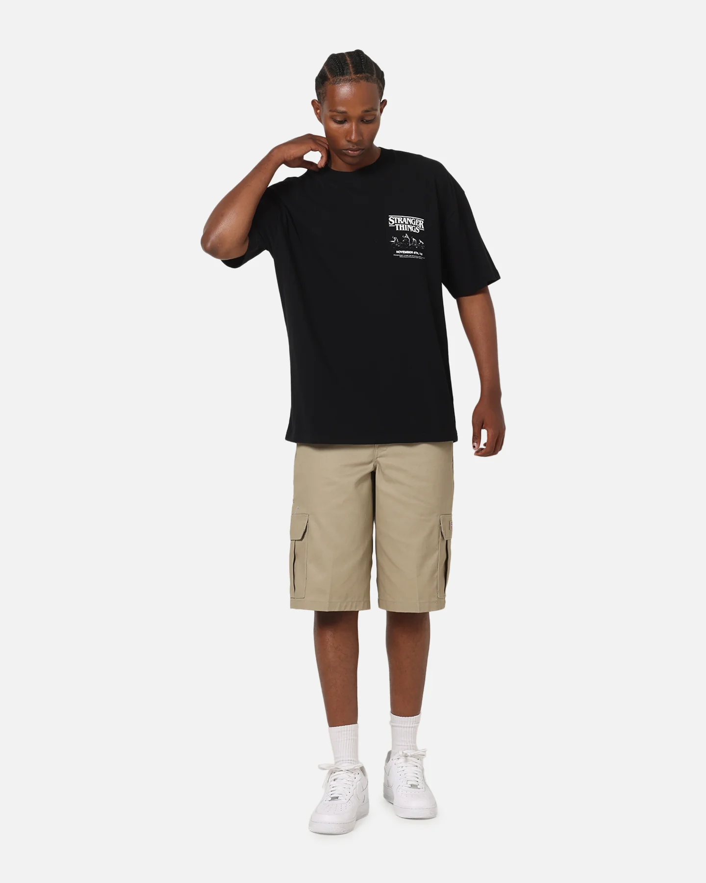 73Studio X Stranger Things One Last Strange Adventure T-Shirt Black - Image 4