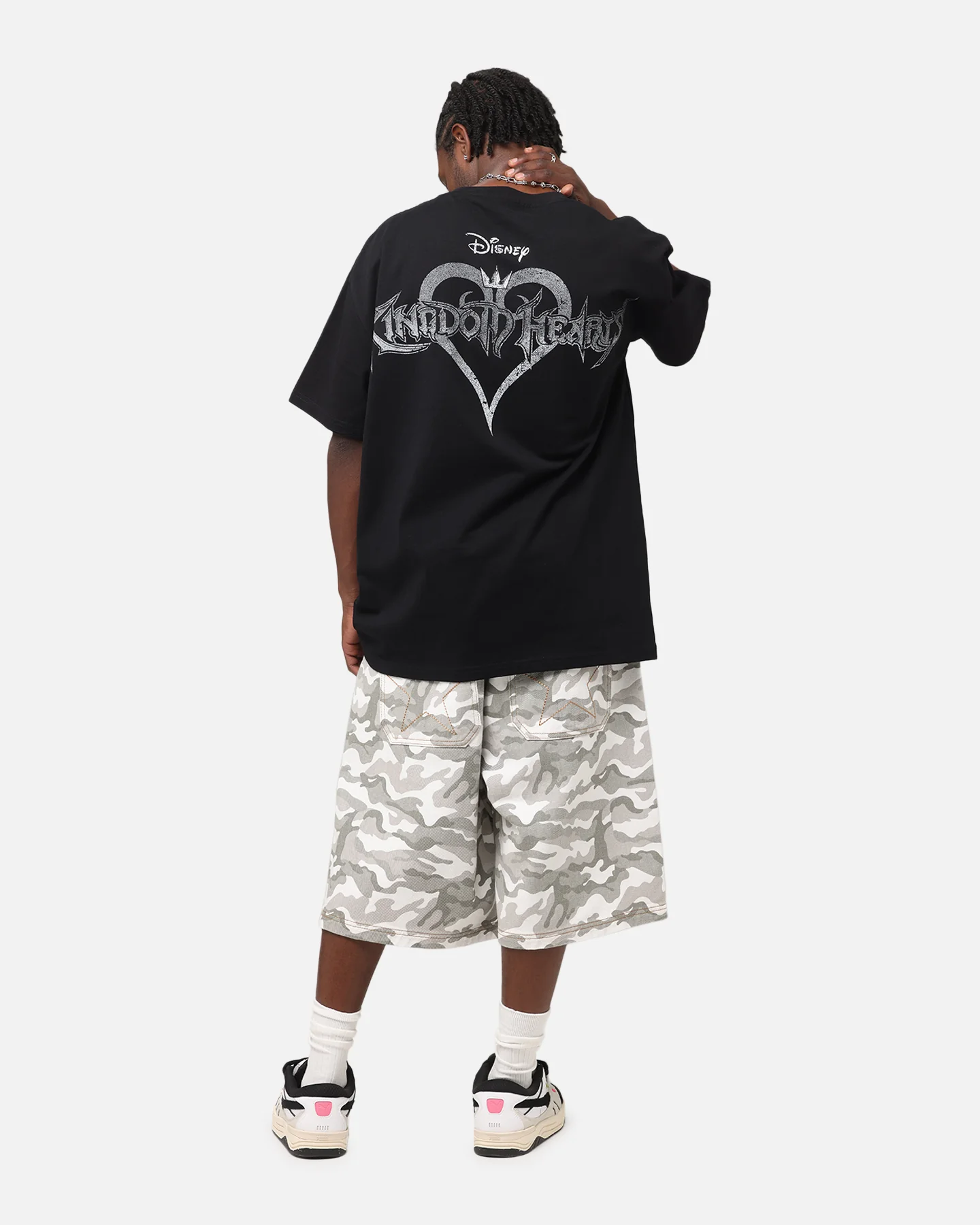 73Studio Disney Kingdom Hearts Riku Heavyweight T-Shirt Black - Image 4