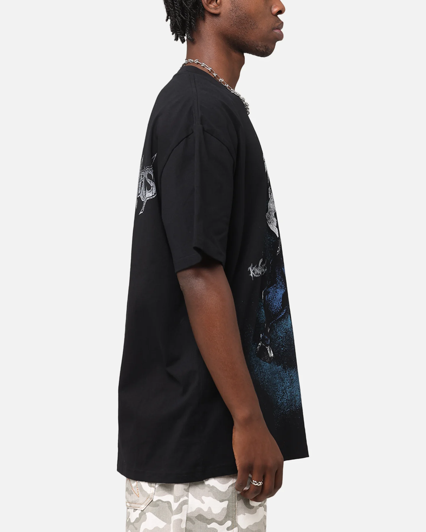 73Studio Disney Kingdom Hearts Riku Heavyweight T-Shirt Black - Image 5