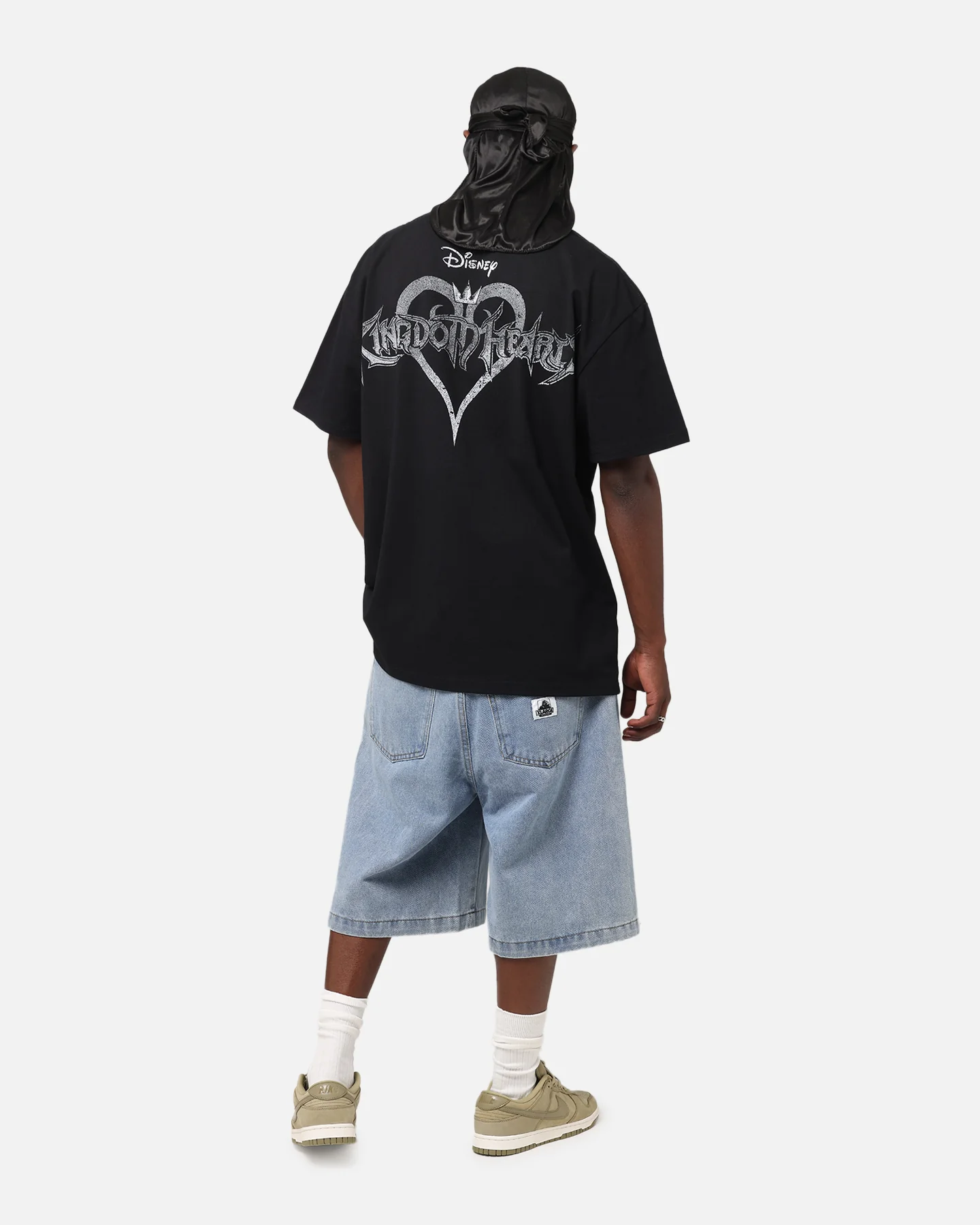 73Studio Disney Kingdom Hearts Sora Heavyweight T-Shirt Black - Image 4