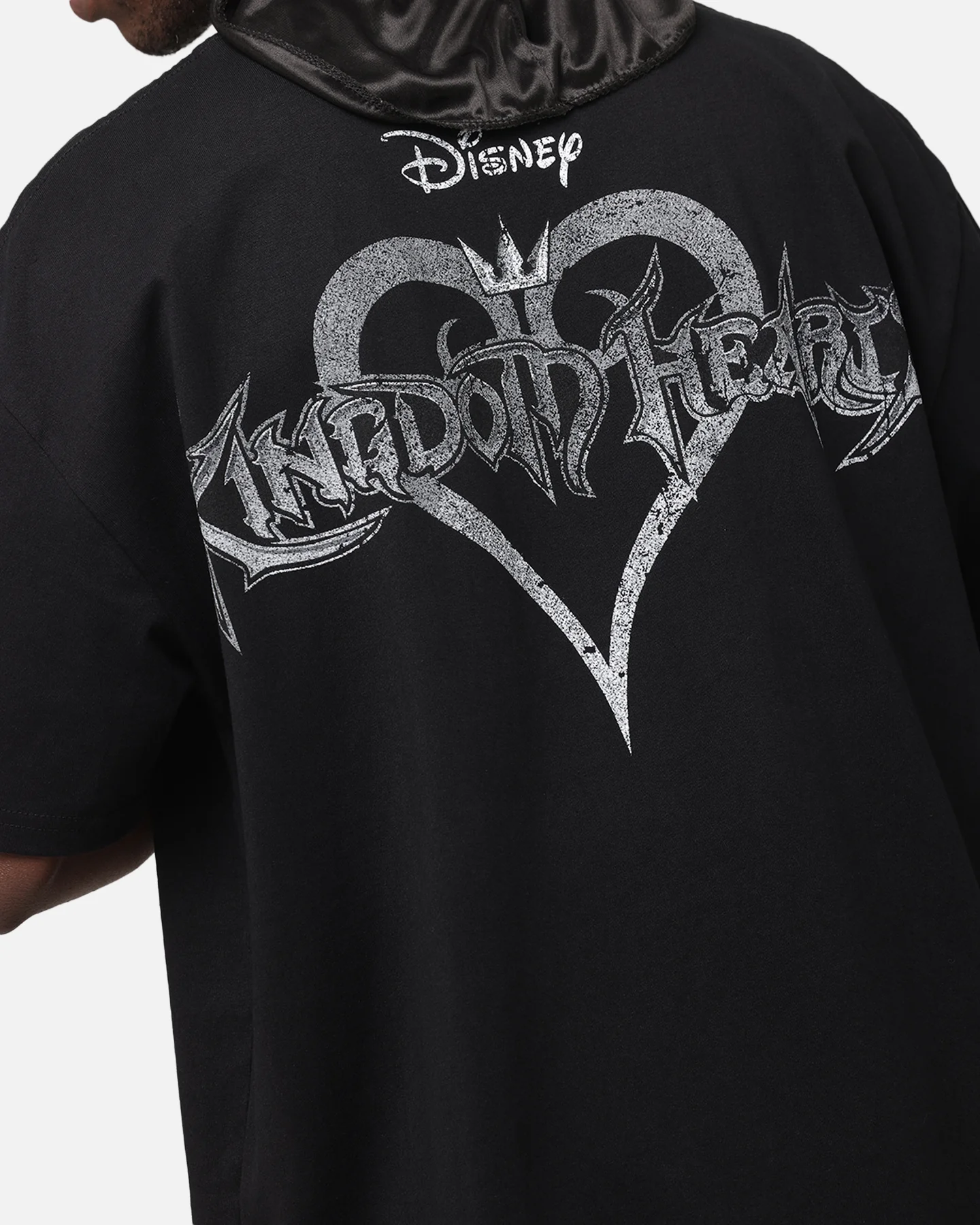 73Studio Disney Kingdom Hearts Sora Heavyweight T-Shirt Black - Image 8