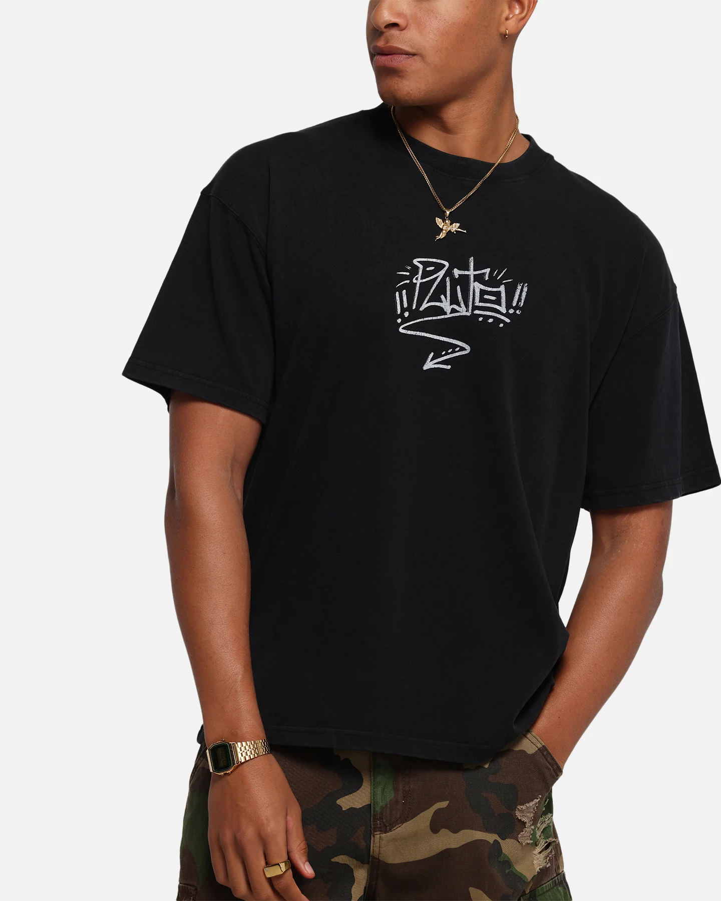 73Studio Disney Pluto T-Shirt Black - Image 7
