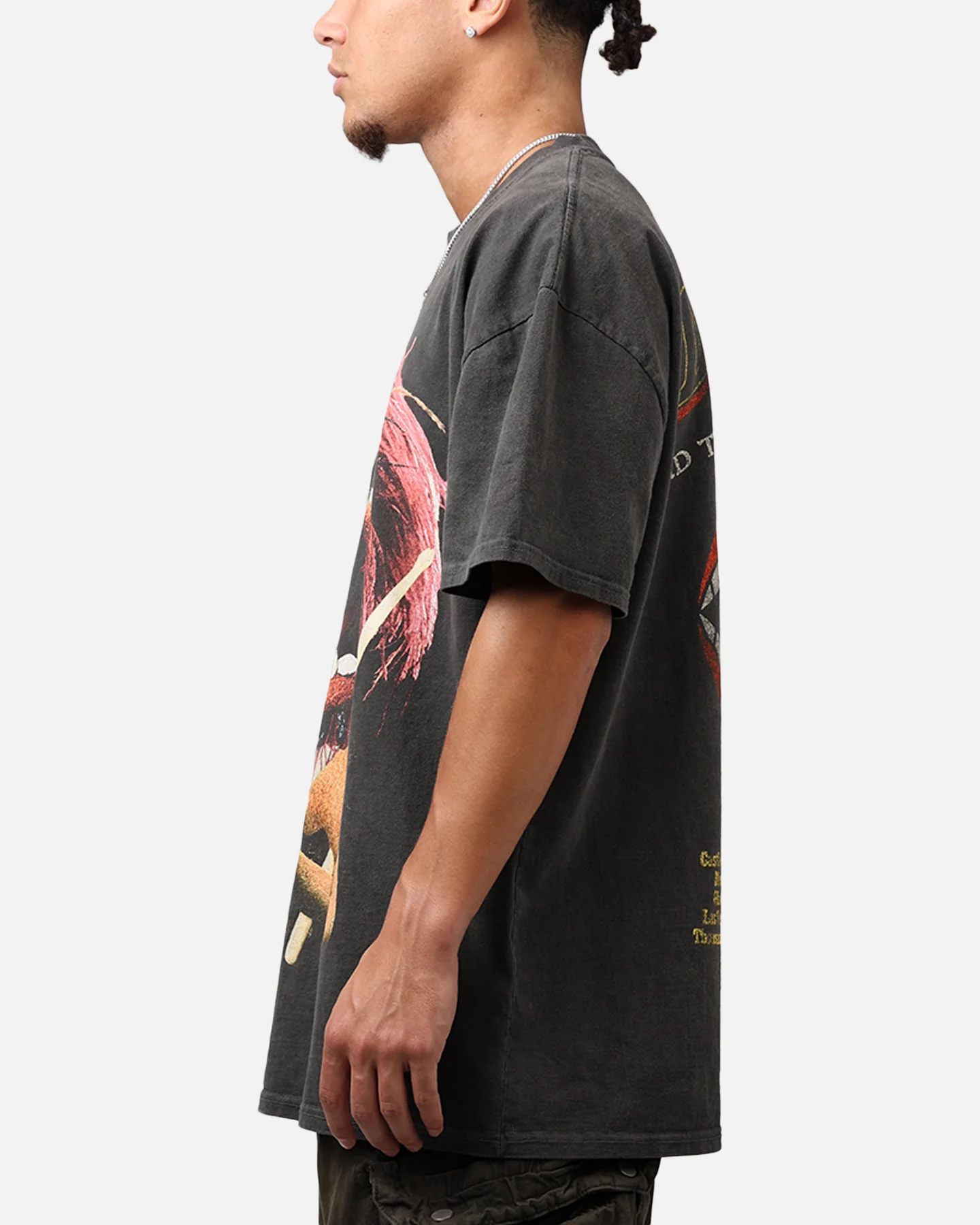 73Studio Disney The Muppets Animal Heavyweight T-Shirt Black Wash - Image 5