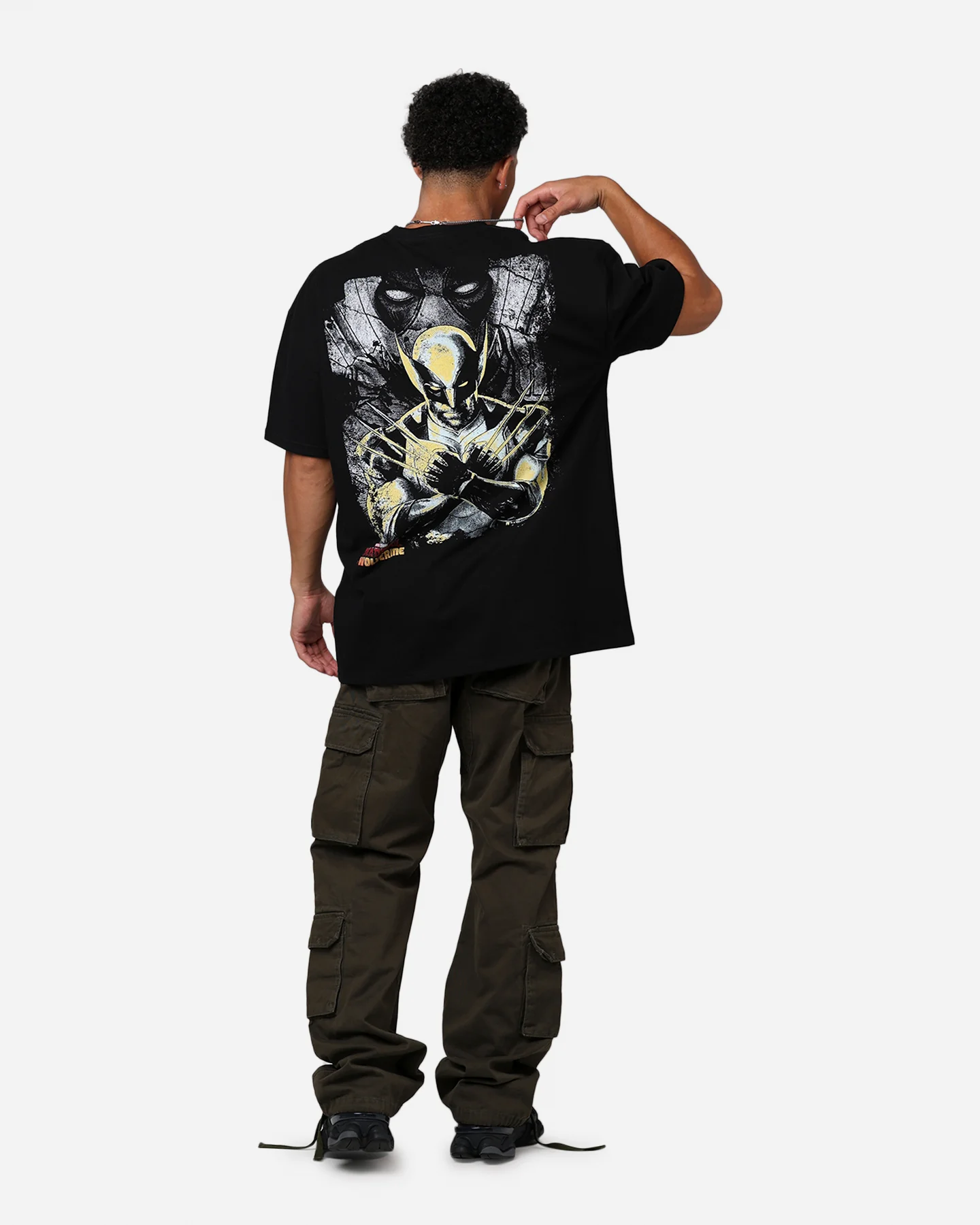 73Studio Marvel Deadpool and Wolverine Heavyweight T-Shirt Black - Image 6