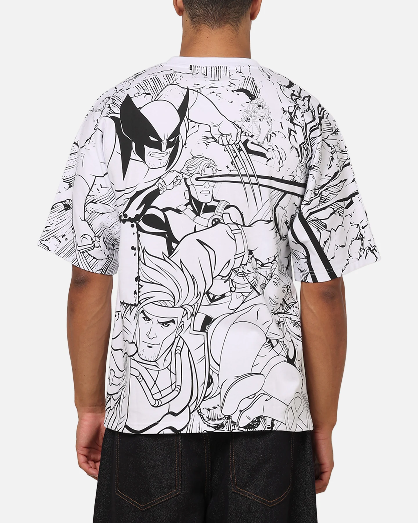 73Studio Marvel X-Men '97 All Over Print T-Shirt White - Image 3