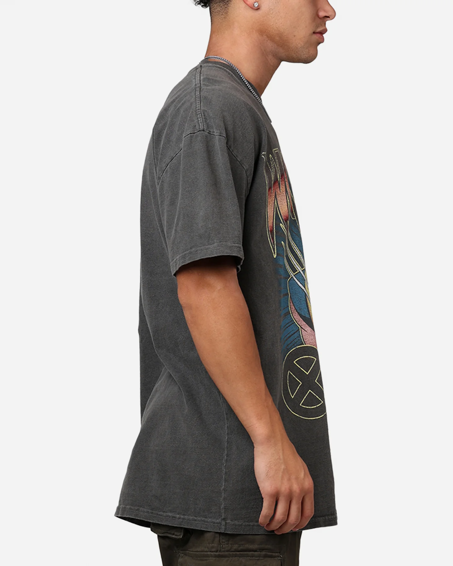 73Studio Marvel X-Men Wolverine Heavyweight T-Shirt Black Wash - Image 4