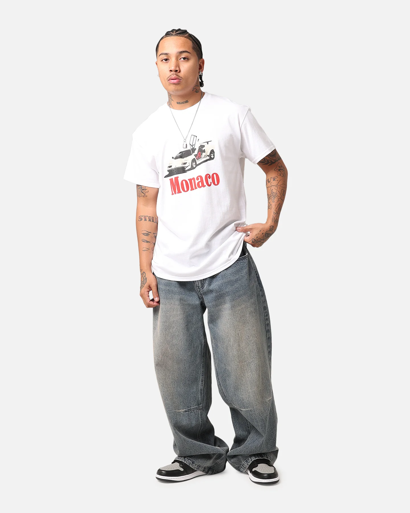 73Studio Monaco 1983 T-Shirt White - Image 3