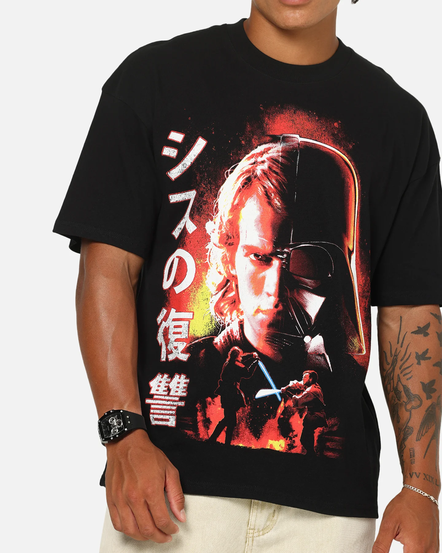 73Studio Star Wars '05 Revenge Of The Sith T-Shirt Black - Image 8