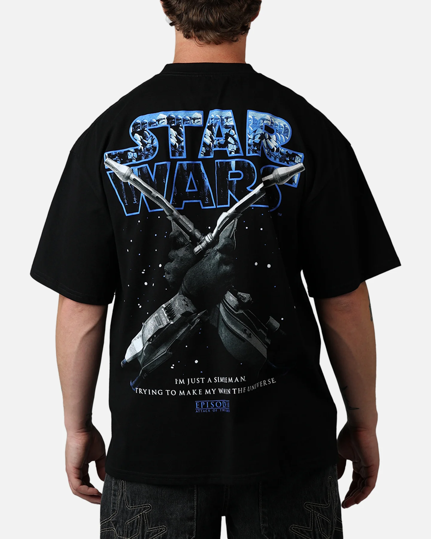 73Studio Star Wars 2002 Jango T-Shirt Black - Image 2
