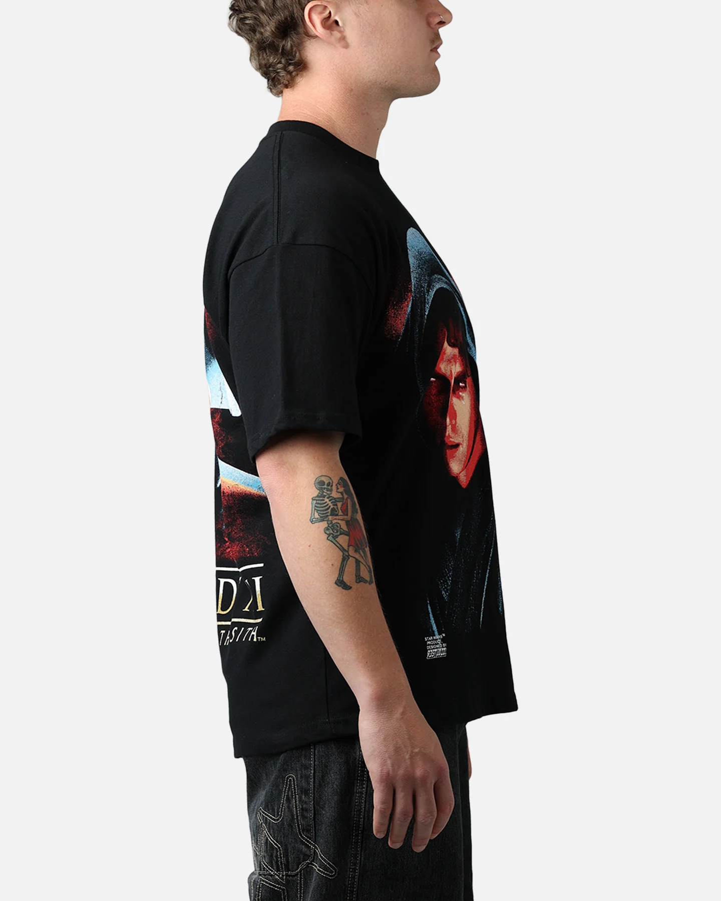 73Studio Star Wars 2005 Anakins War T-Shirt Black - Image 4
