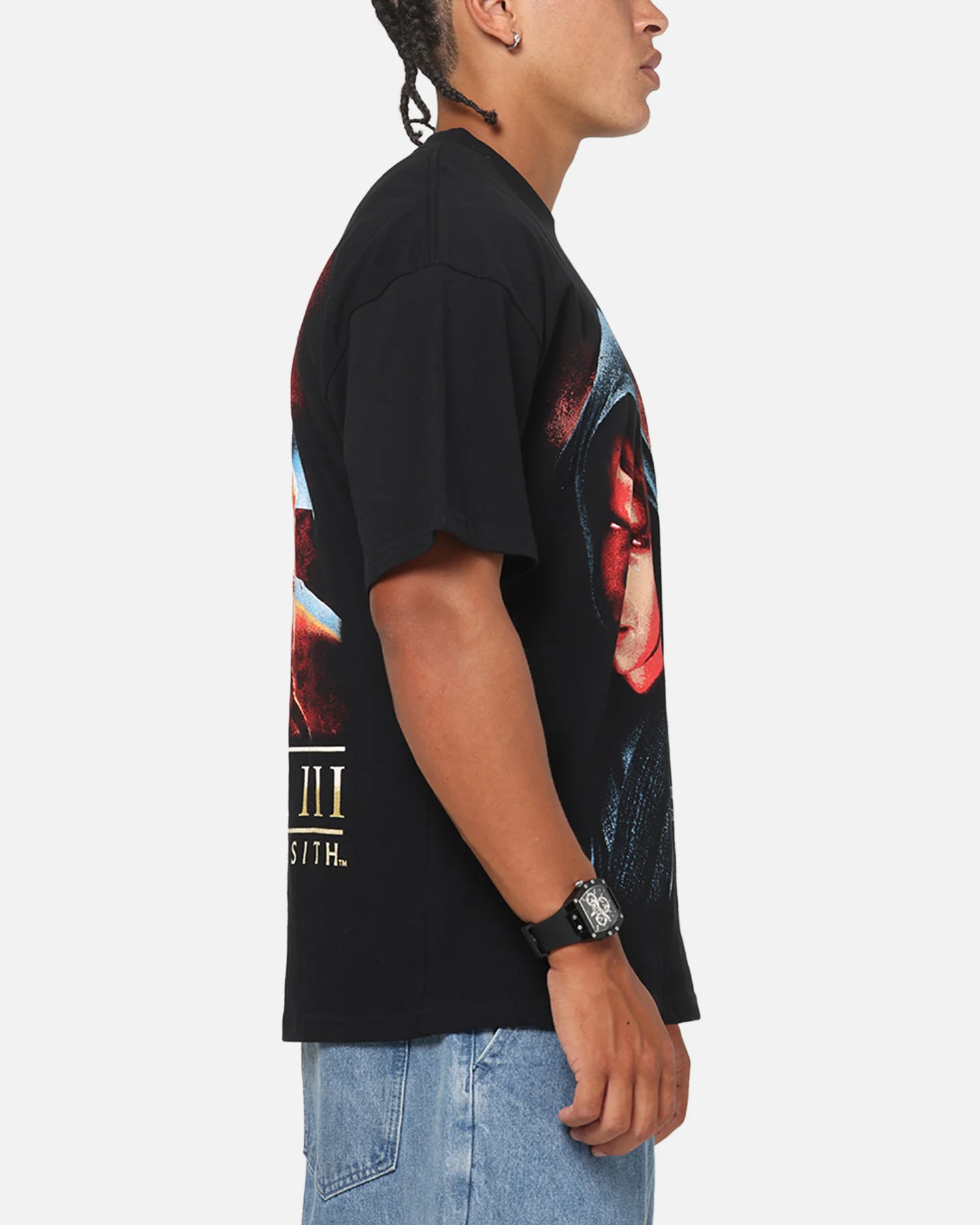 73Studio Star Wars 2005 Rise Of Vader T-Shirt Black - Image 5