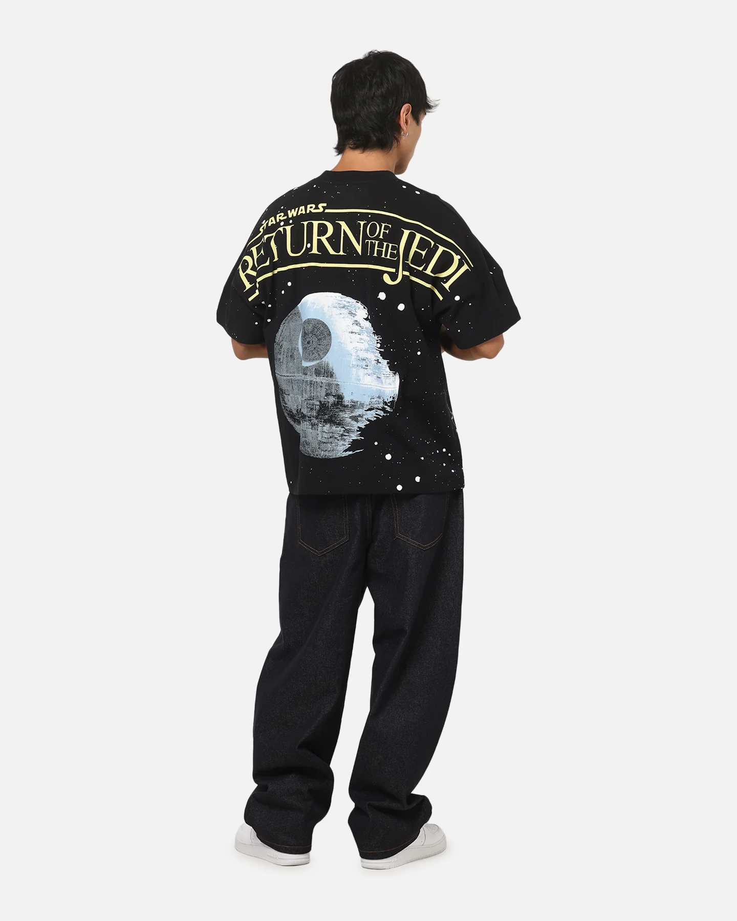 73Studio Star Wars '83 Return Of The Jedi All Print T-Shirt Black - Image 4