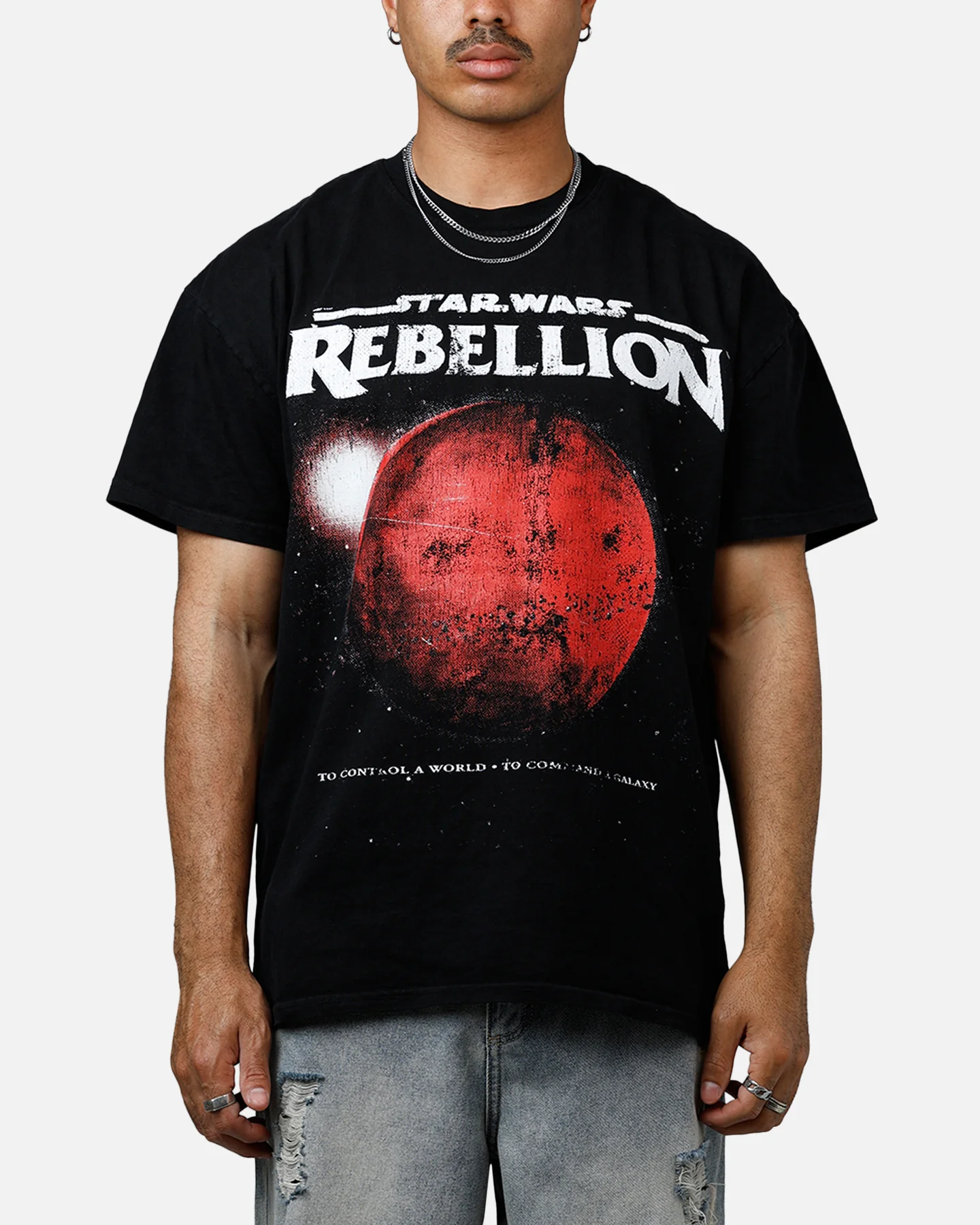 73Studio Star Wars Battlefront Rebellion Heavyweight T-Shirt Black