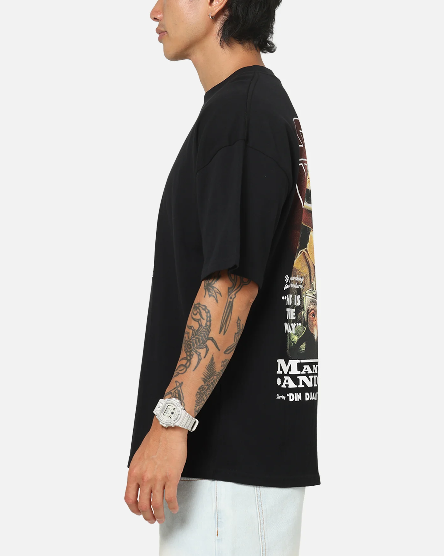 73Studio Star Wars This Is The Way T-Shirt Black - Image 6
