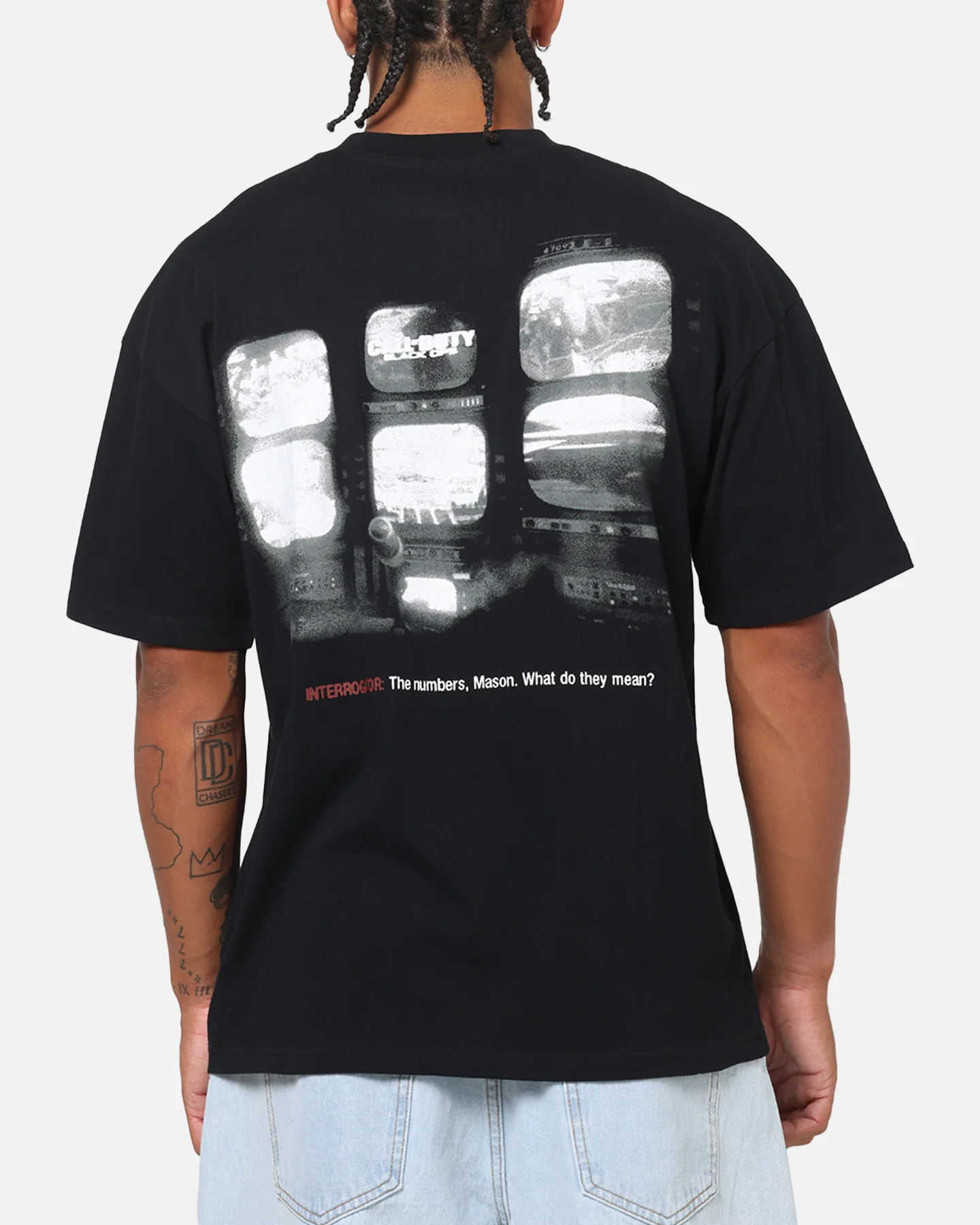 73Studio X Call Of Duty Black Ops The Numbers Mason T-Shirt Black - Image 2