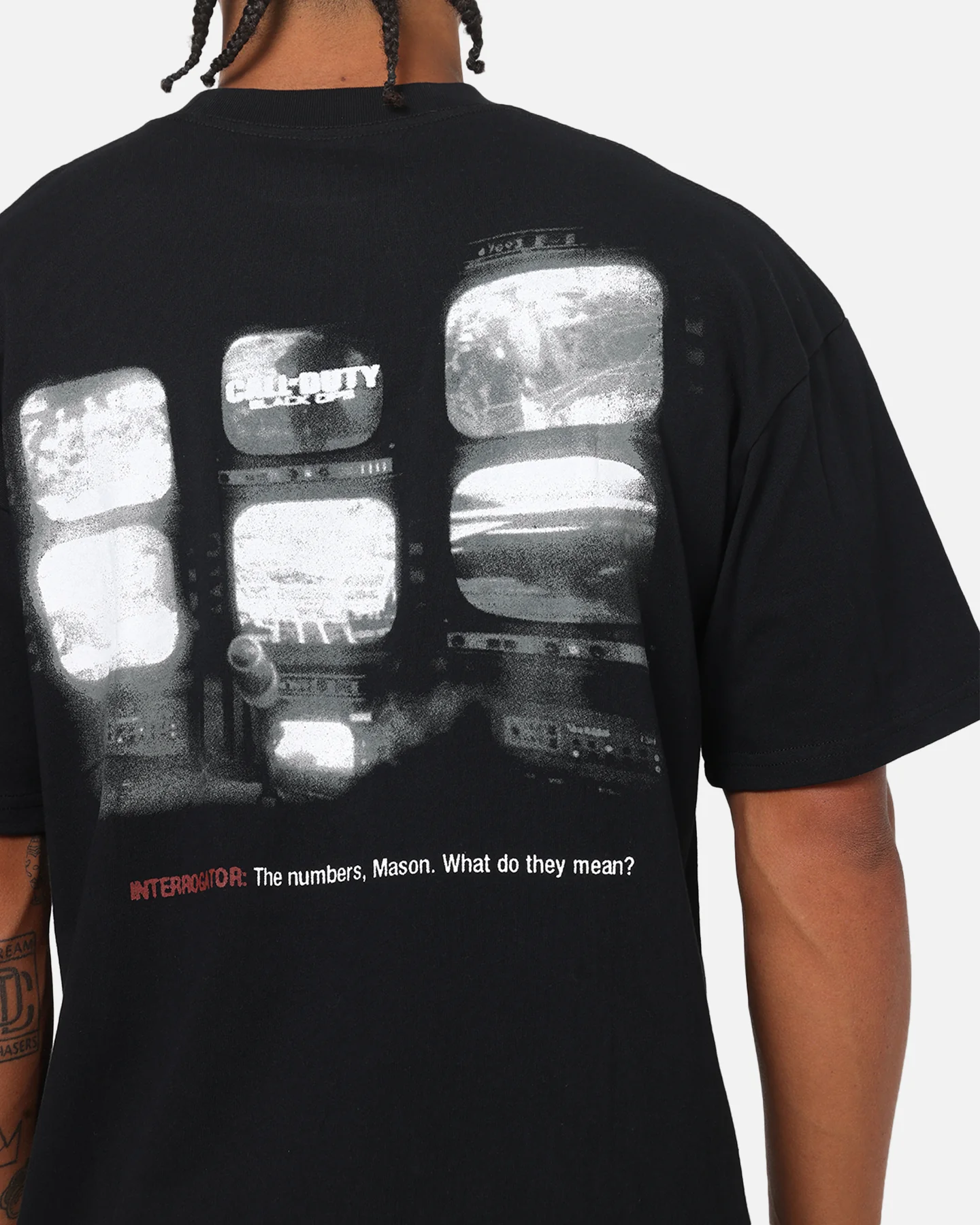 73Studio X Call Of Duty Black Ops The Numbers Mason T-Shirt Black - Image 8