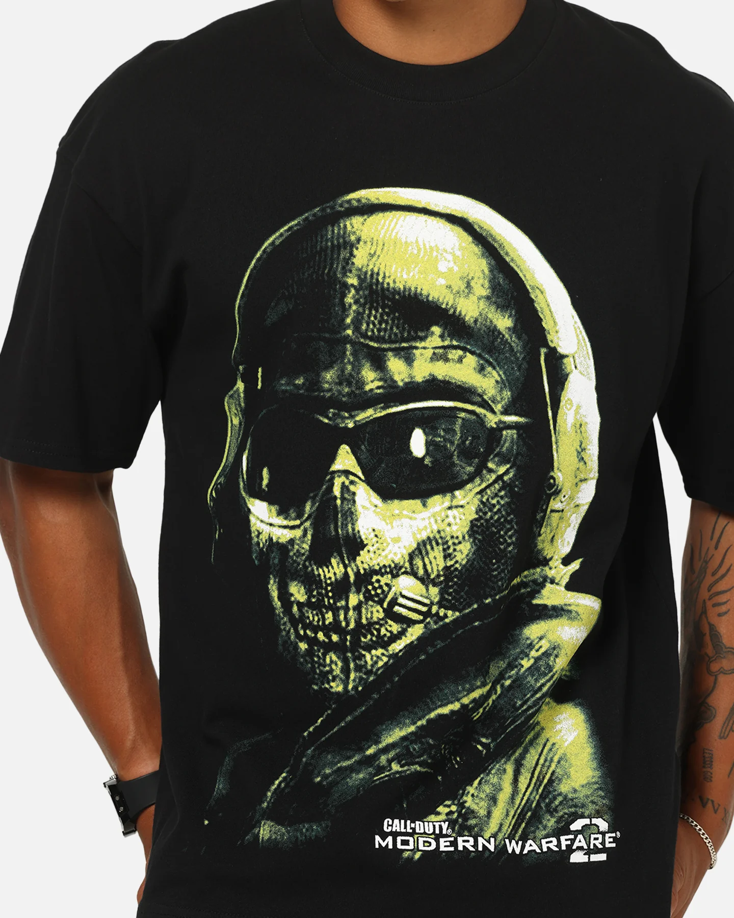 73Studio X Call Of Duty Modern Warfare 2 One Last Looose End T-Shirt Black - Image 7