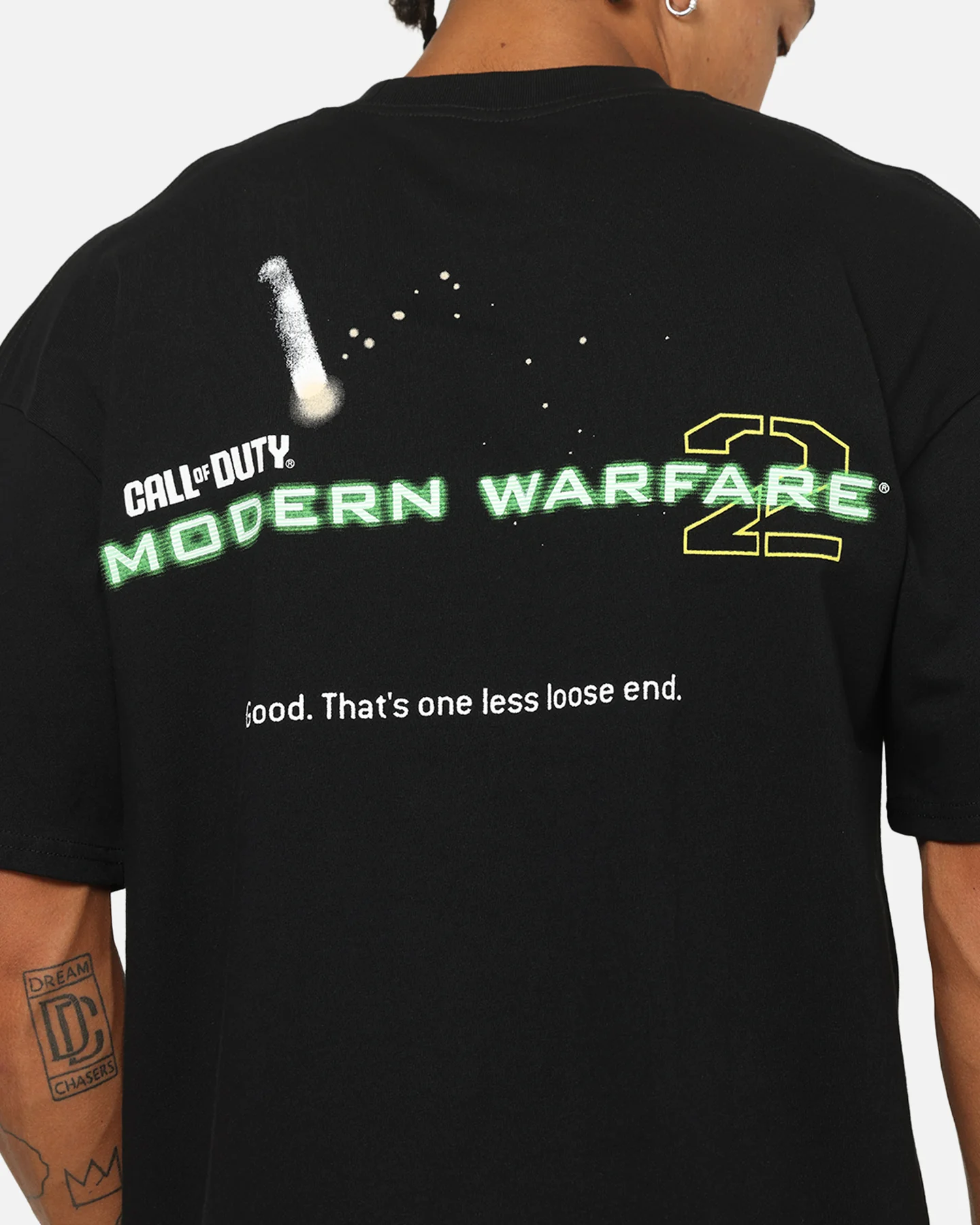 73Studio X Call Of Duty Modern Warfare 2 One Last Looose End T-Shirt Black - Image 8