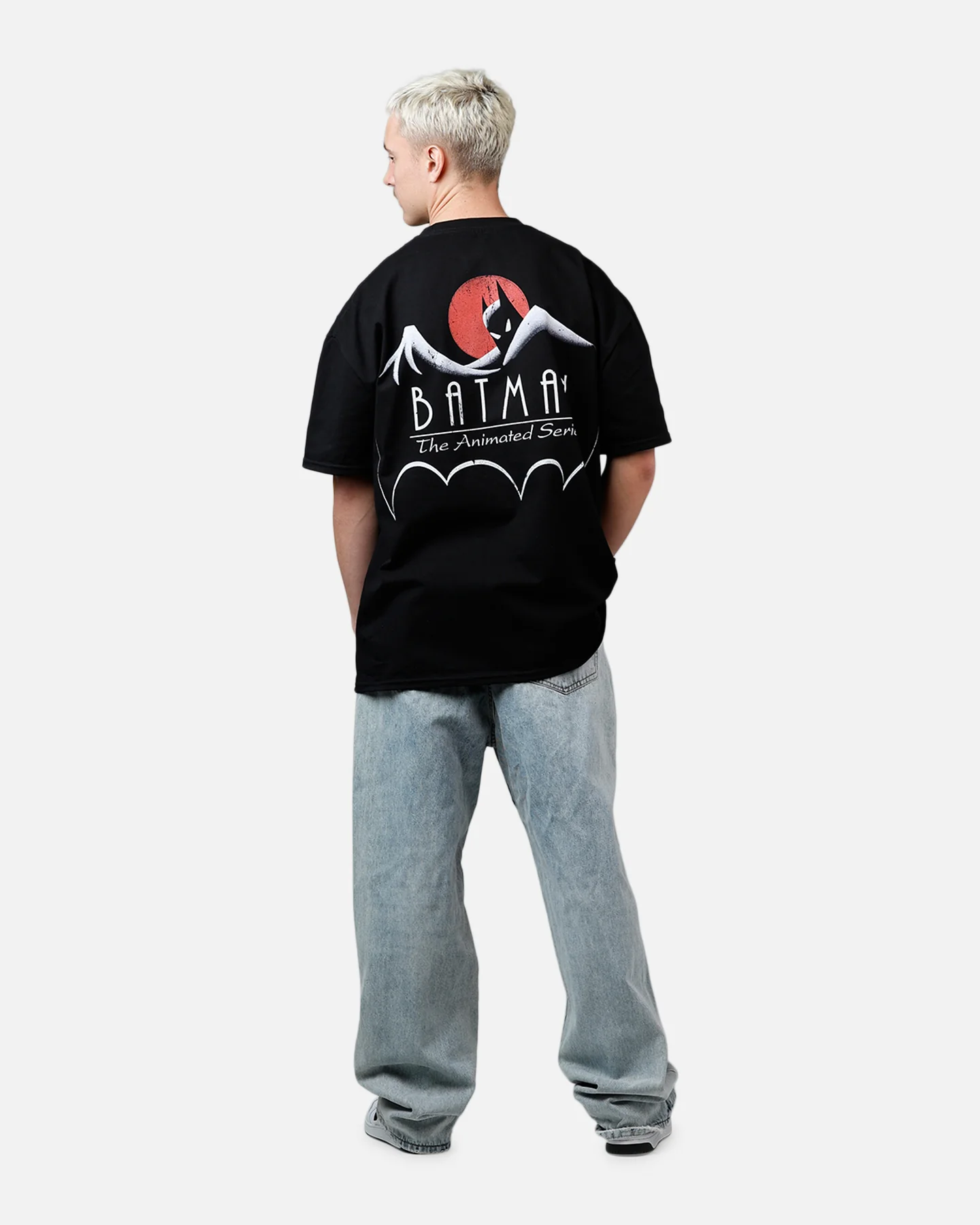 73Studio X DC 1992 Batman And Robin Heavyweight T-Shirt Black - Image 6